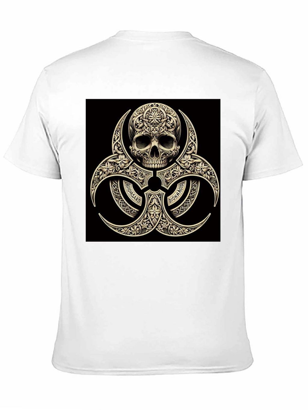 Biohazard Skull Graphic Tee