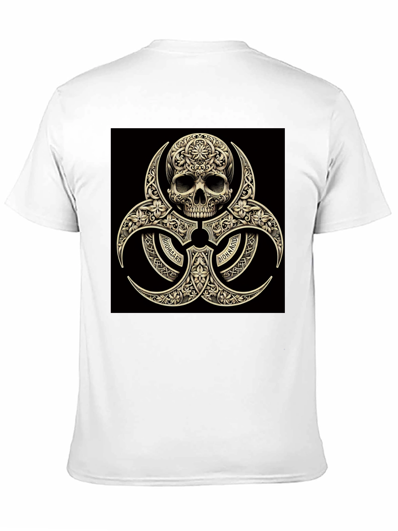 Biohazard Skull Graphic Tee