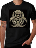 Biohazard Skull Graphic Tee