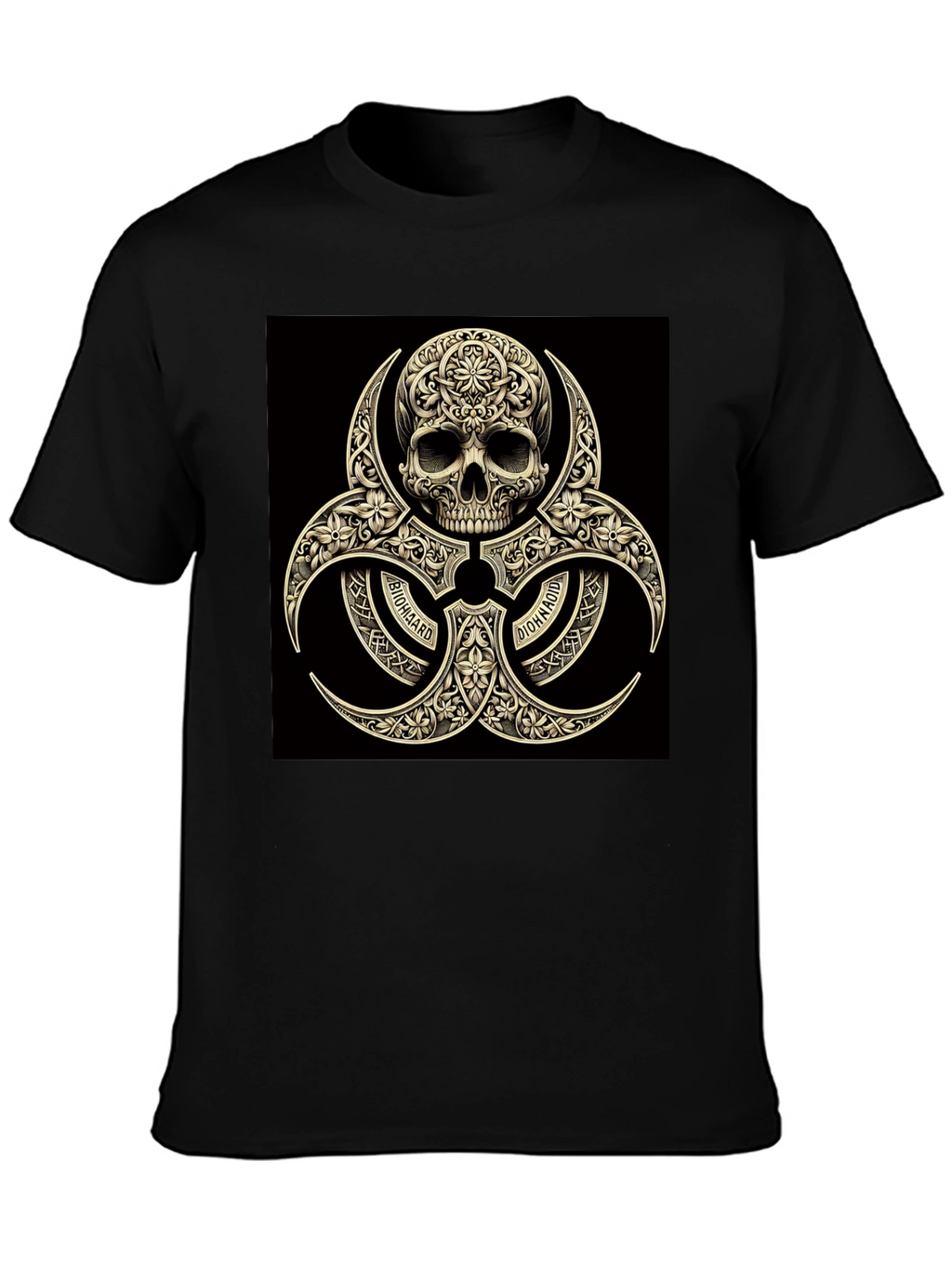 Biohazard Skull Graphic Tee