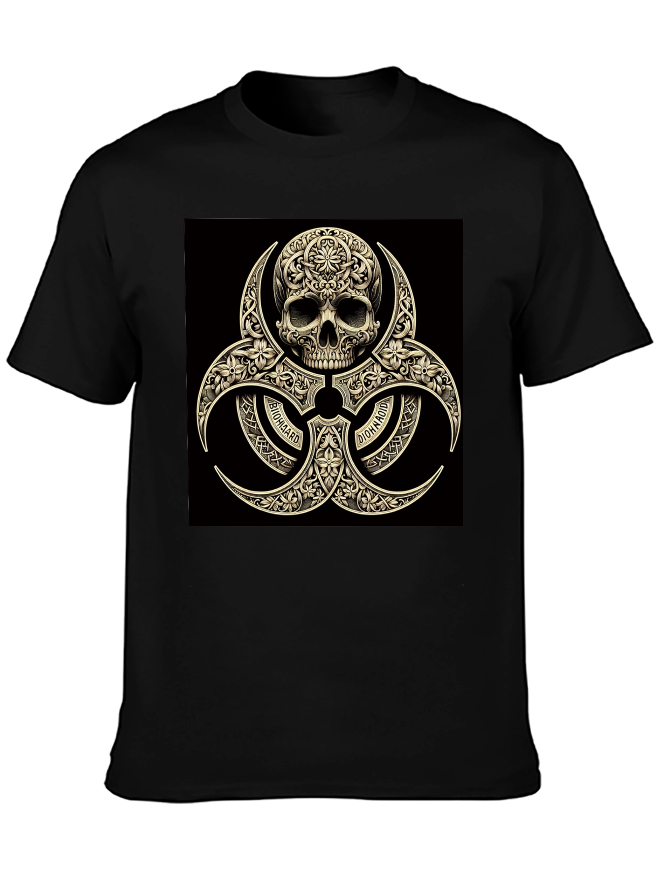 Biohazard Skull Graphic Tee