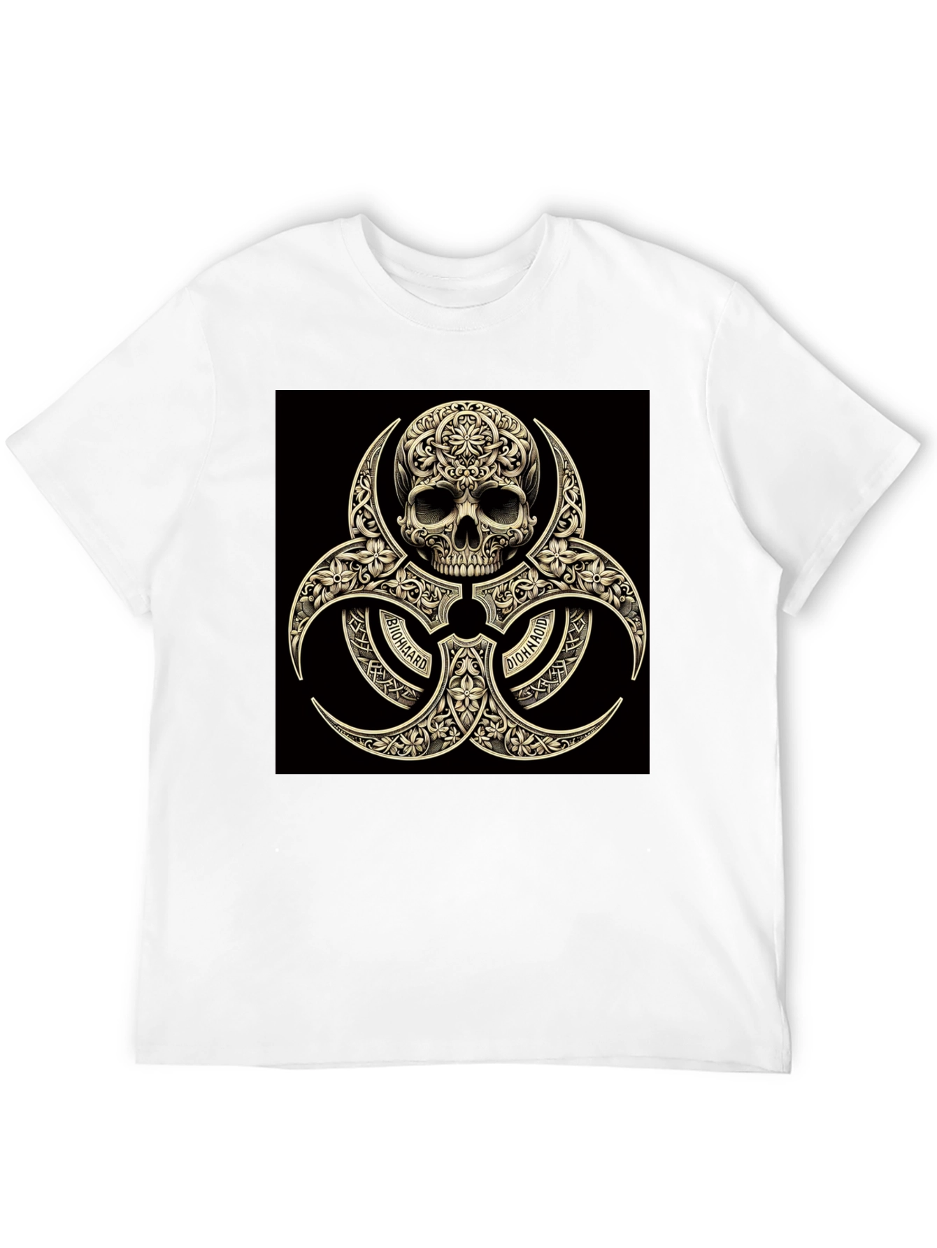 Biohazard Skull Graphic Tee