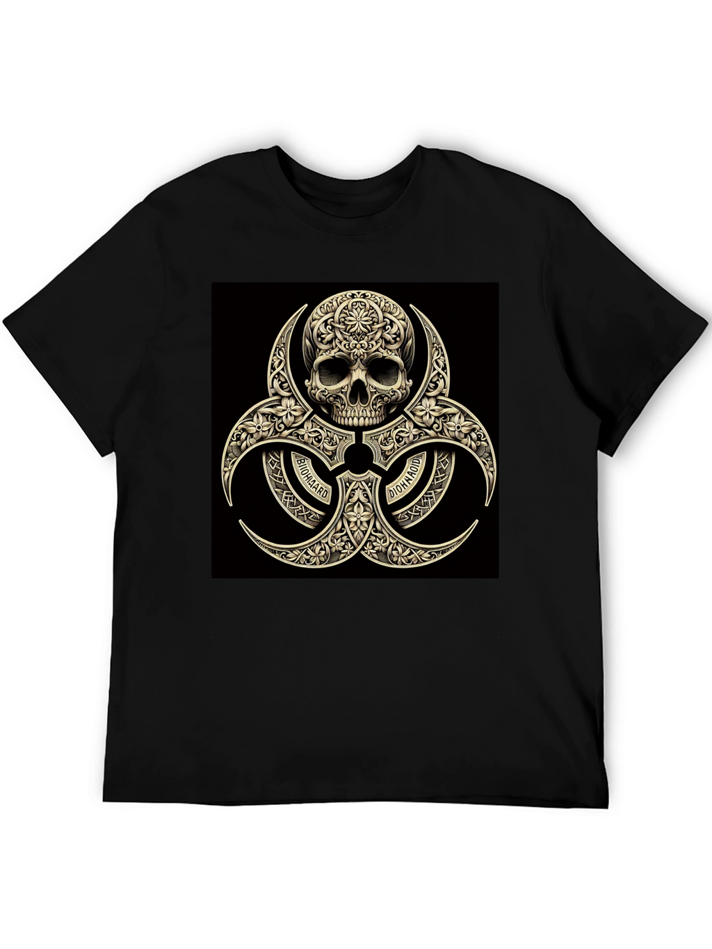 Biohazard Skull Graphic Tee
