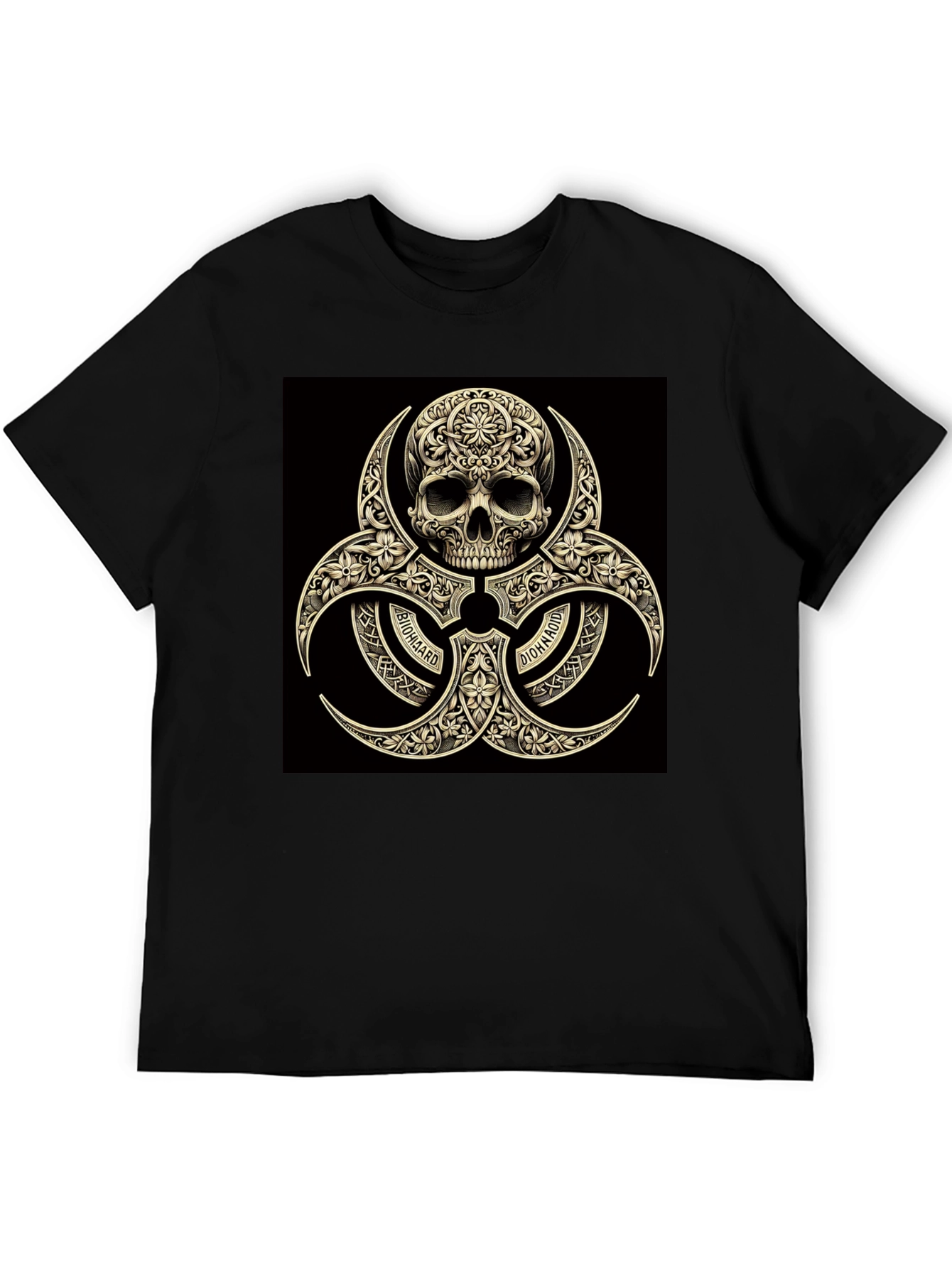 Biohazard Skull Graphic Tee