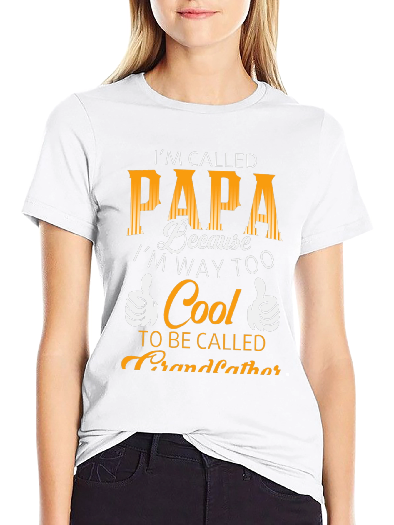 Cool Papa T-Shirt - Funny Grandfather Tee
