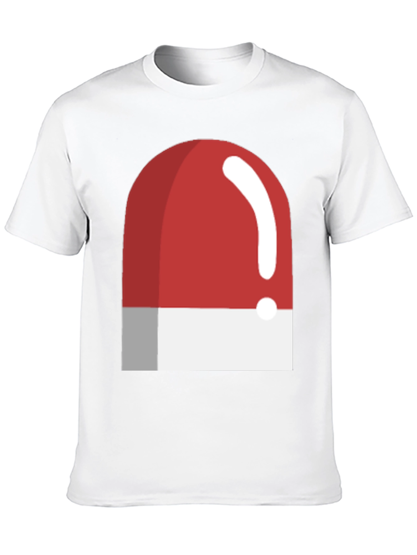 Red and White Light T-Shirt