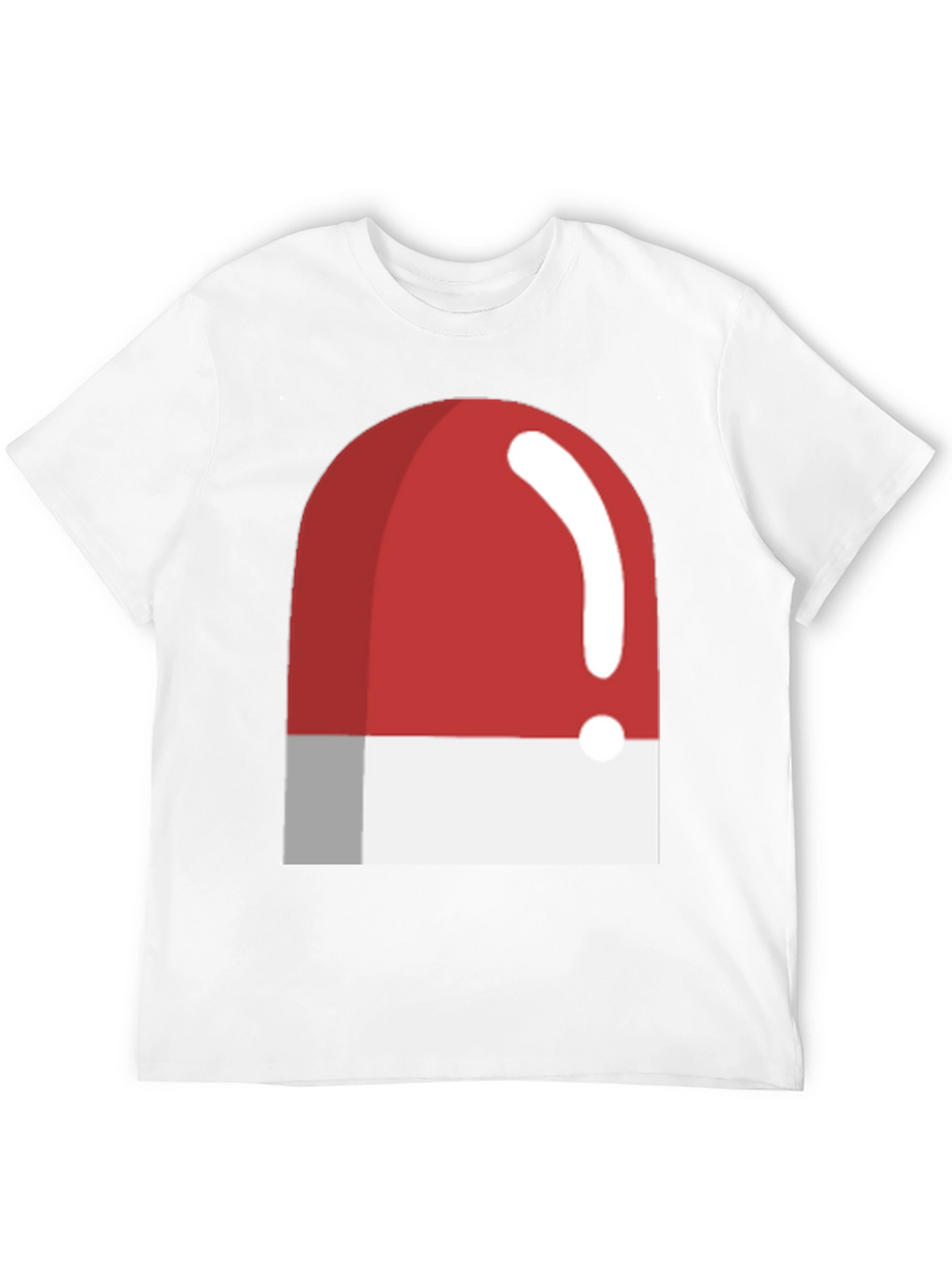 Red and White Light T-Shirt