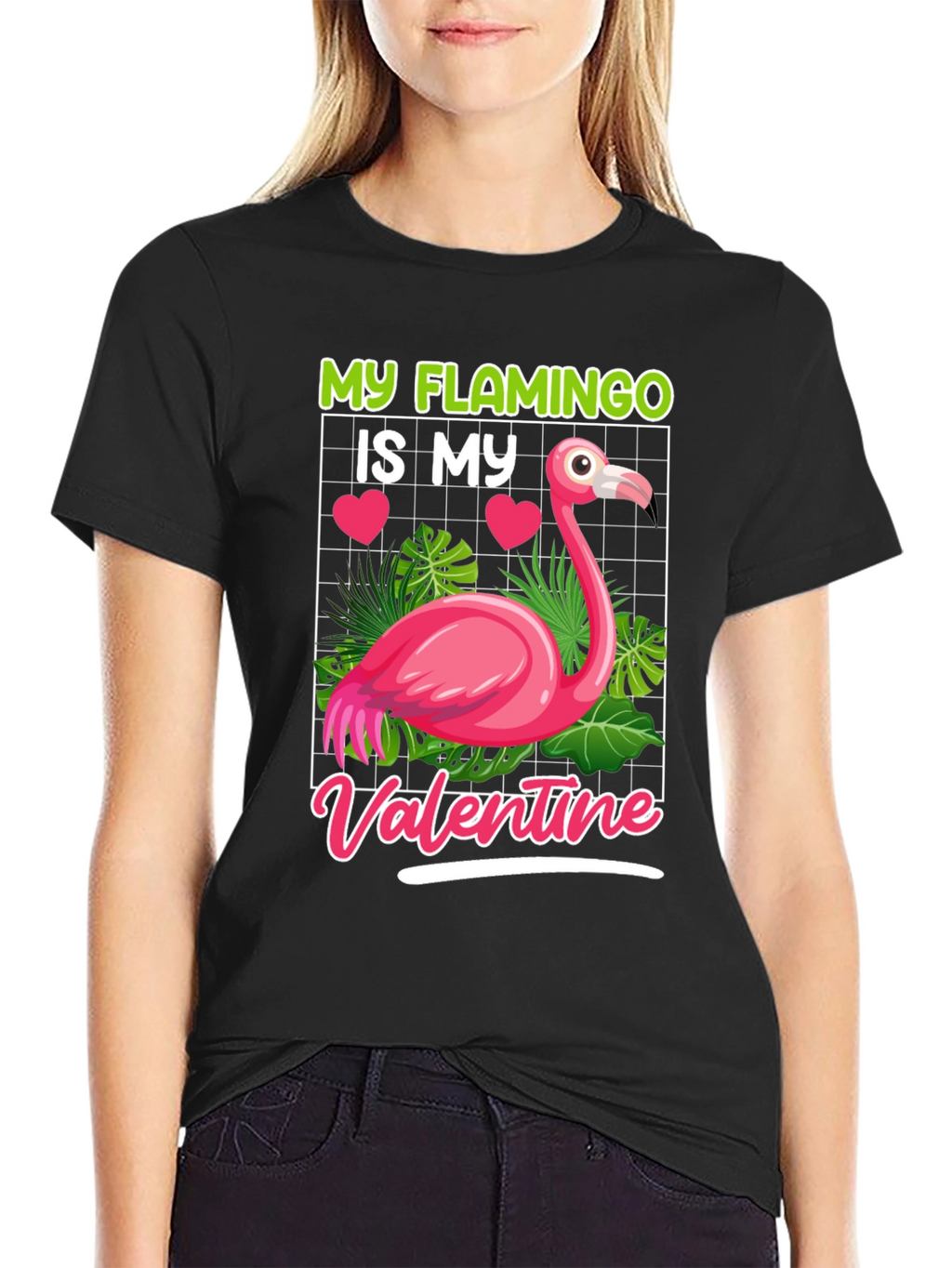 My Flamingo is My Valentine T-Shirt