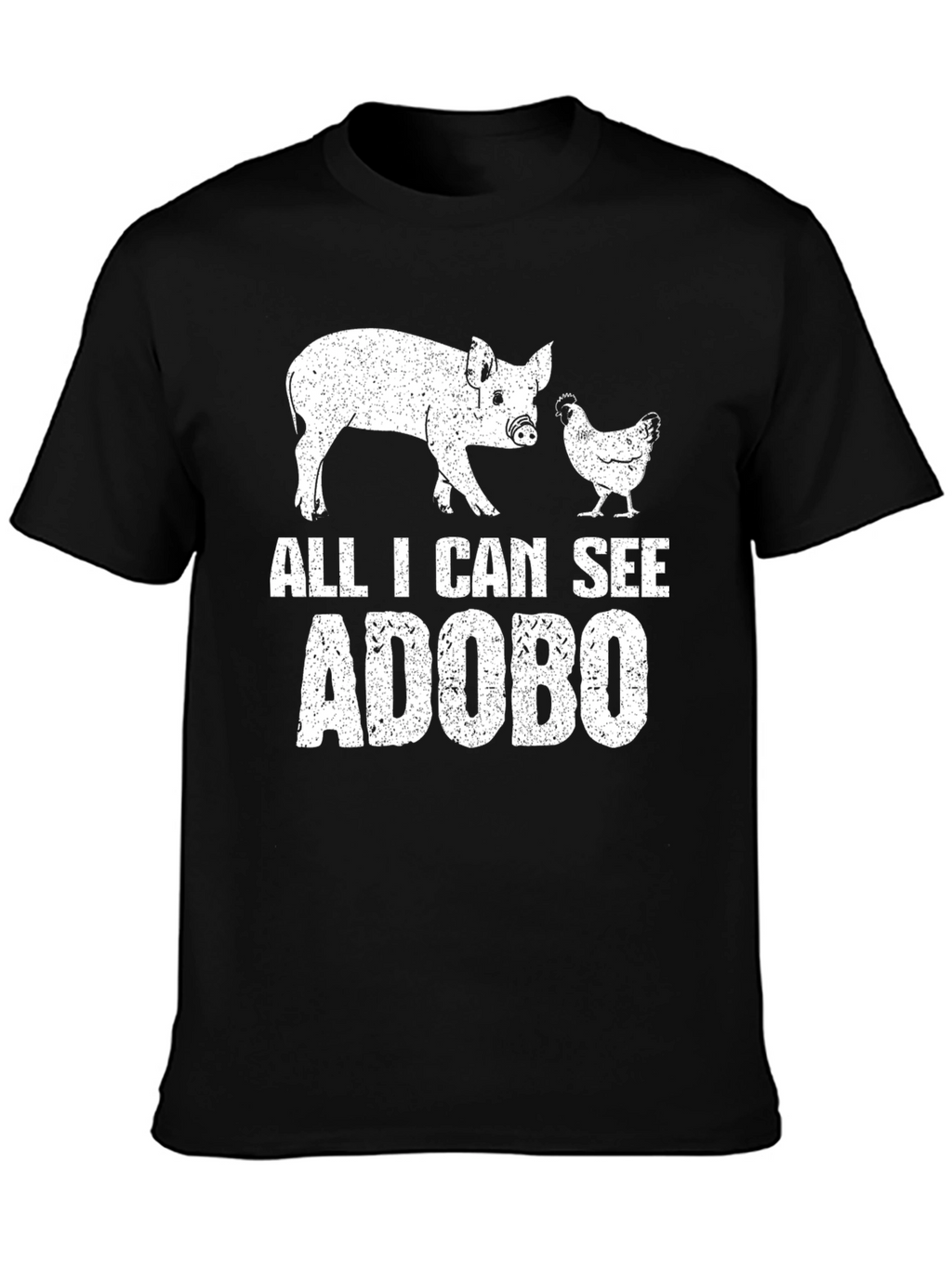 Adobo T-Shirt - Pig & Chicken Graphic Tee