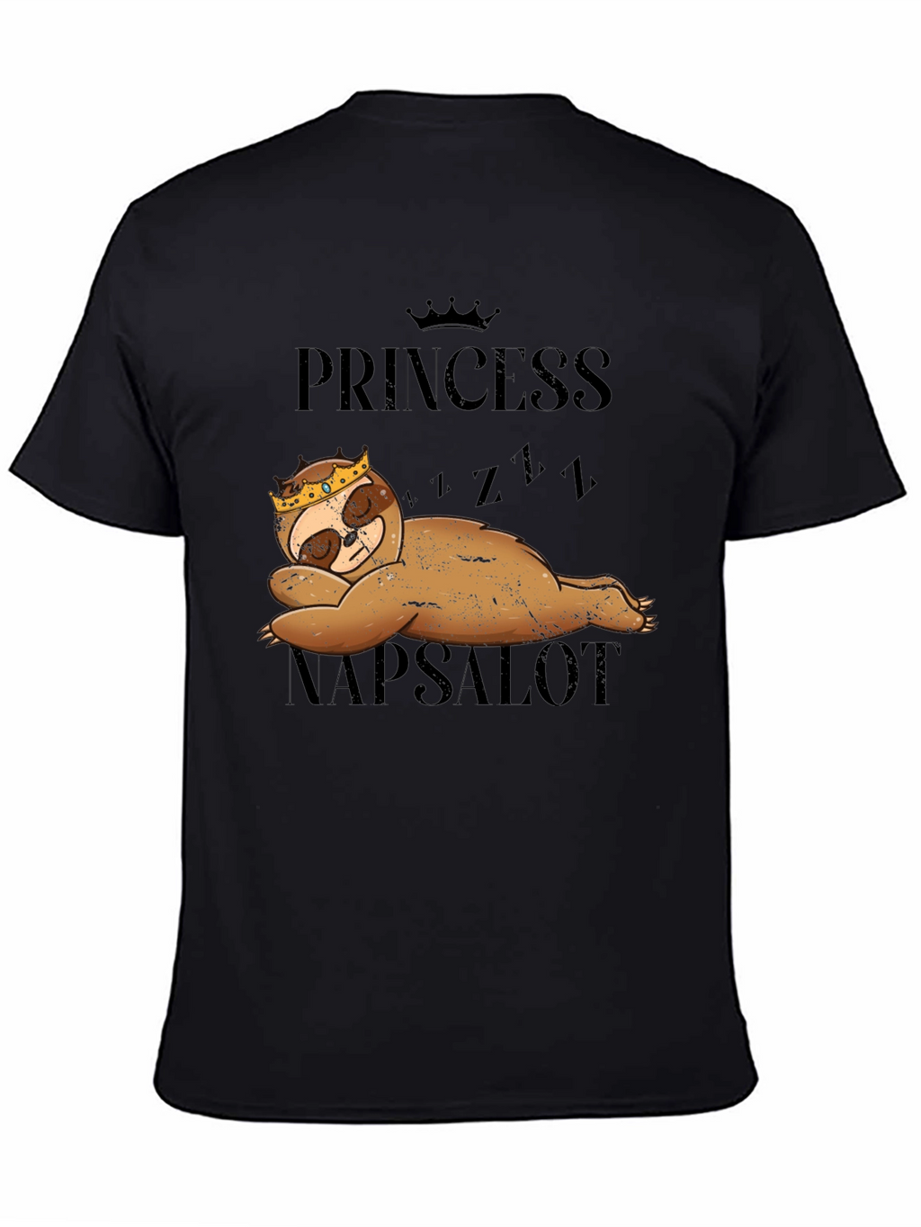 Princess Napsalot Sloth T-Shirt