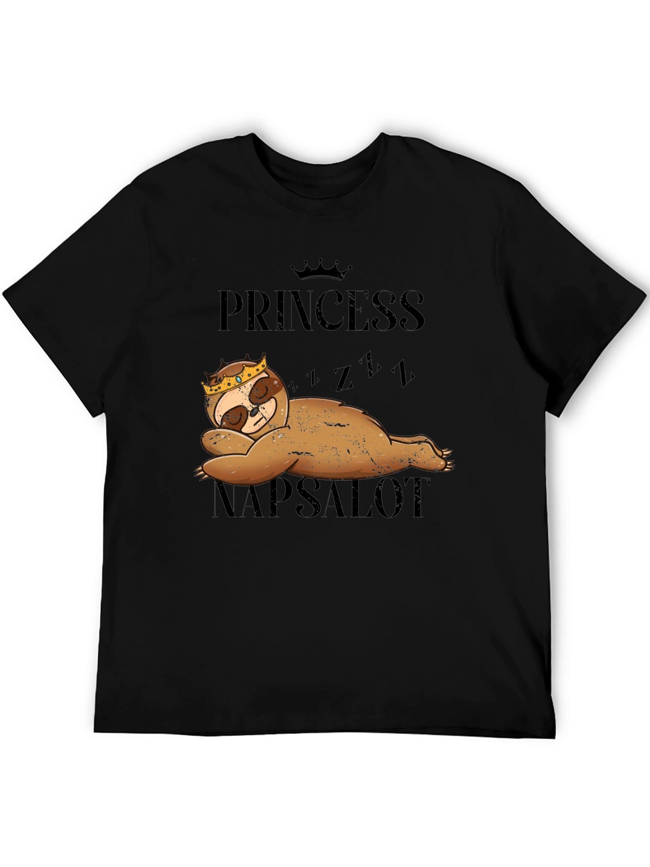 Princess Napsalot Sloth T-Shirt