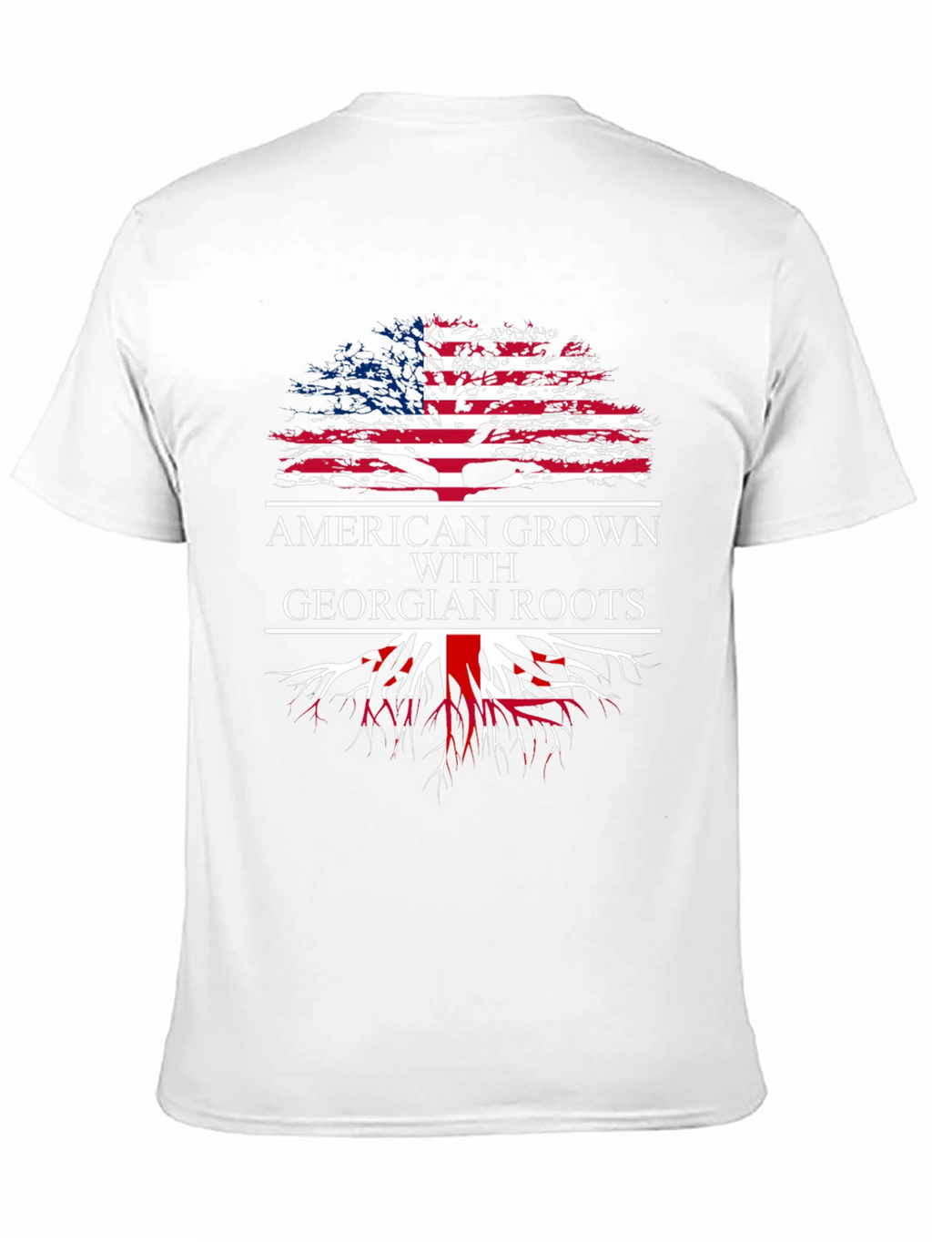 American Grown with Georgian Roots T-Shirt
