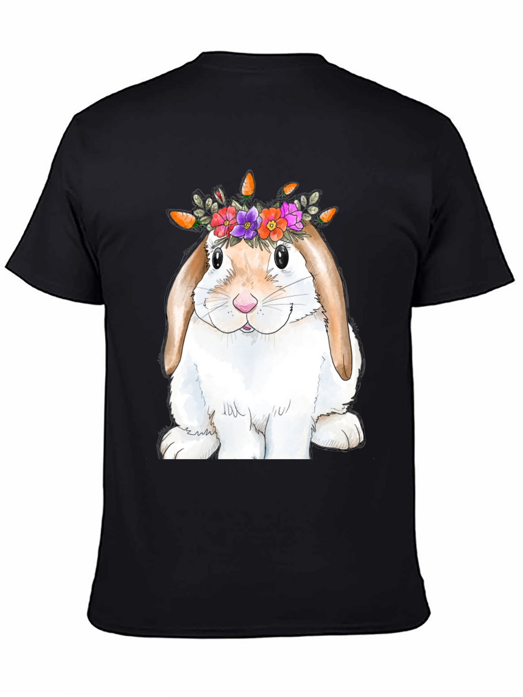 Bunny Flower Crown Graphic Tee
