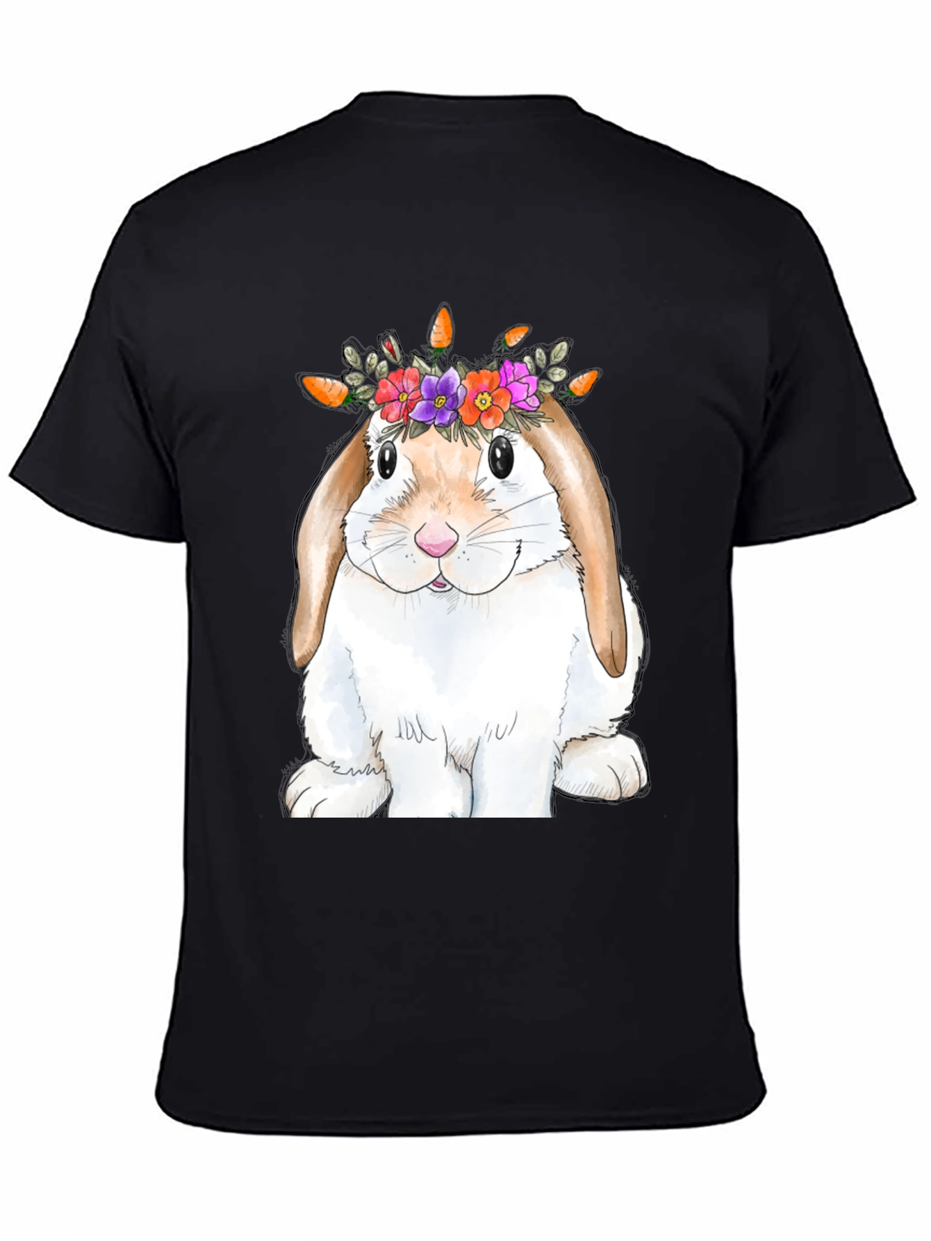 Bunny Flower Crown Graphic Tee