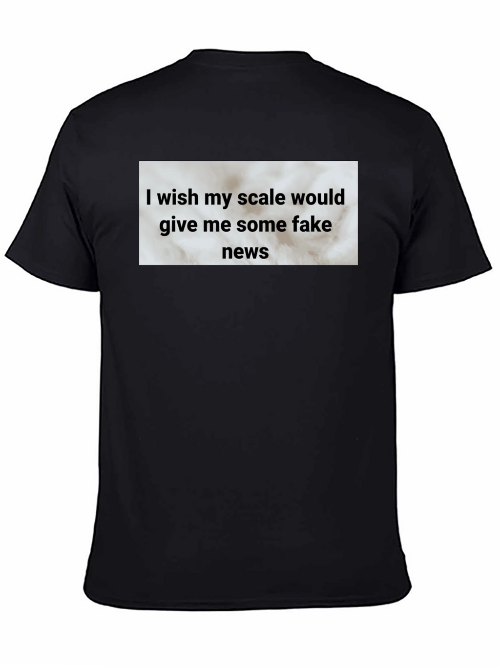 Funny Scale Fake News Graphic T-Shirt
