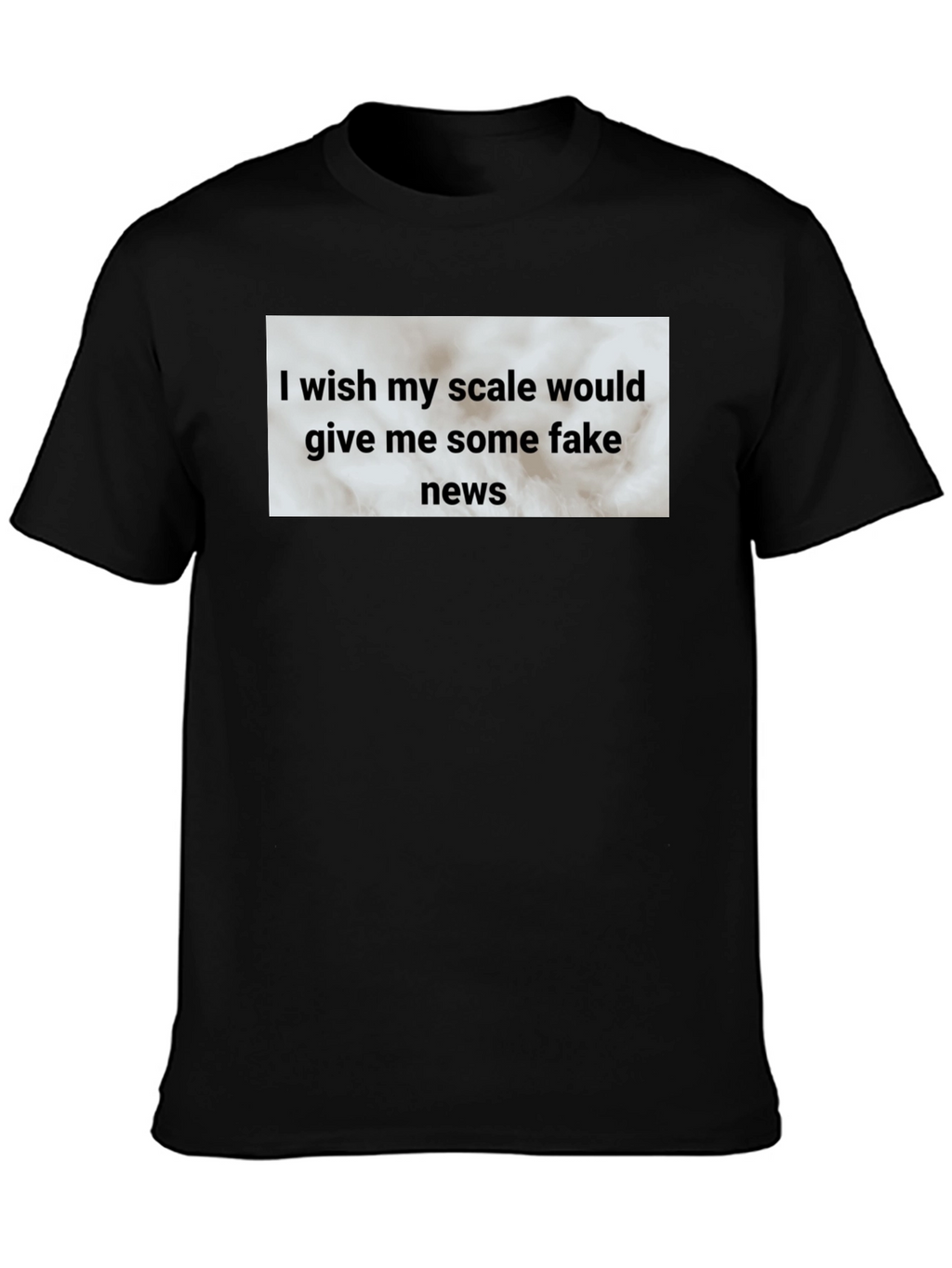 Funny Scale Fake News Graphic T-Shirt