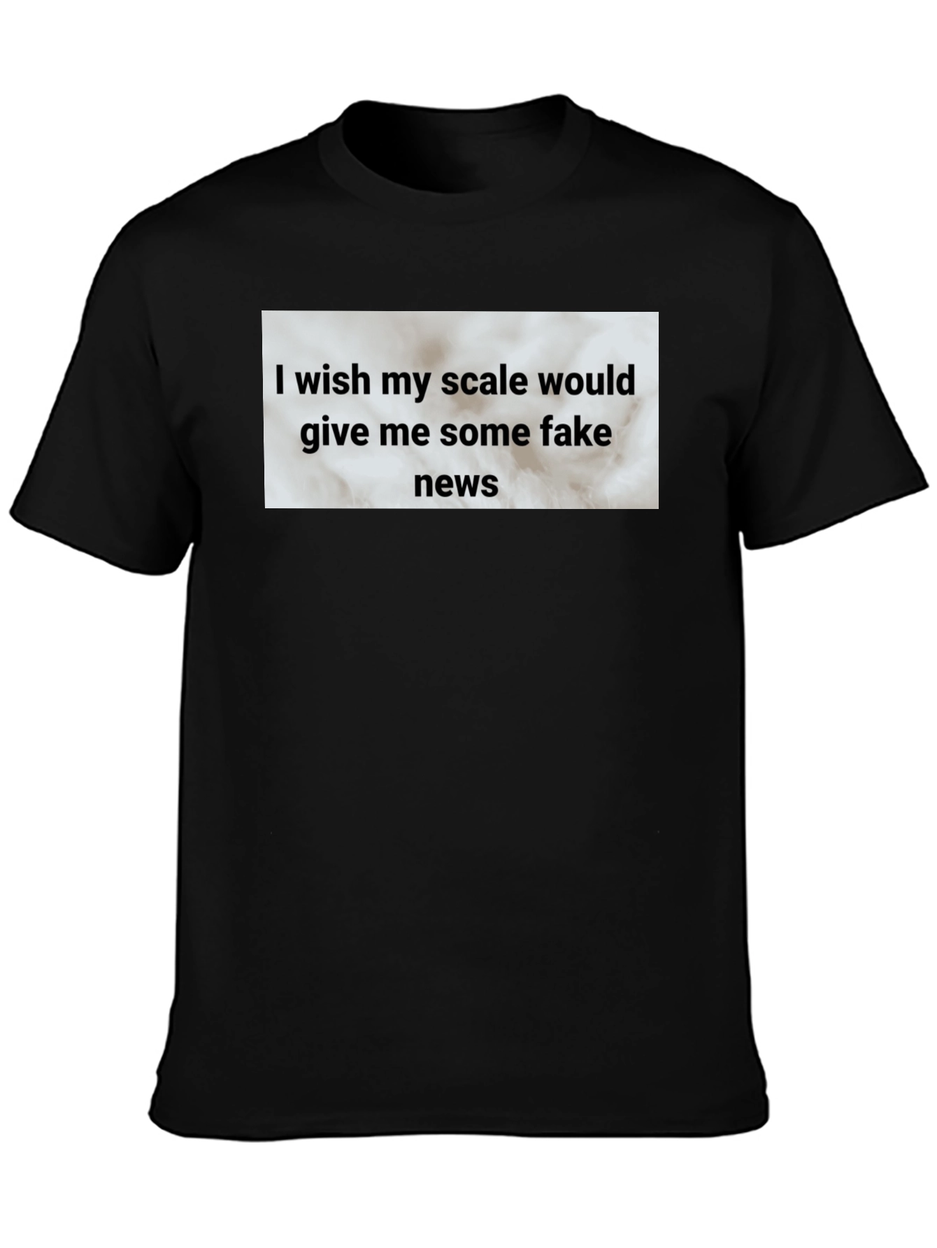 Funny Scale Fake News Graphic T-Shirt