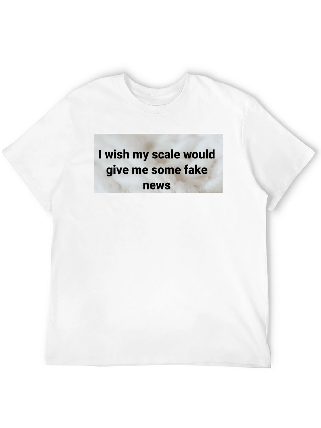 Funny Scale Fake News Graphic T-Shirt