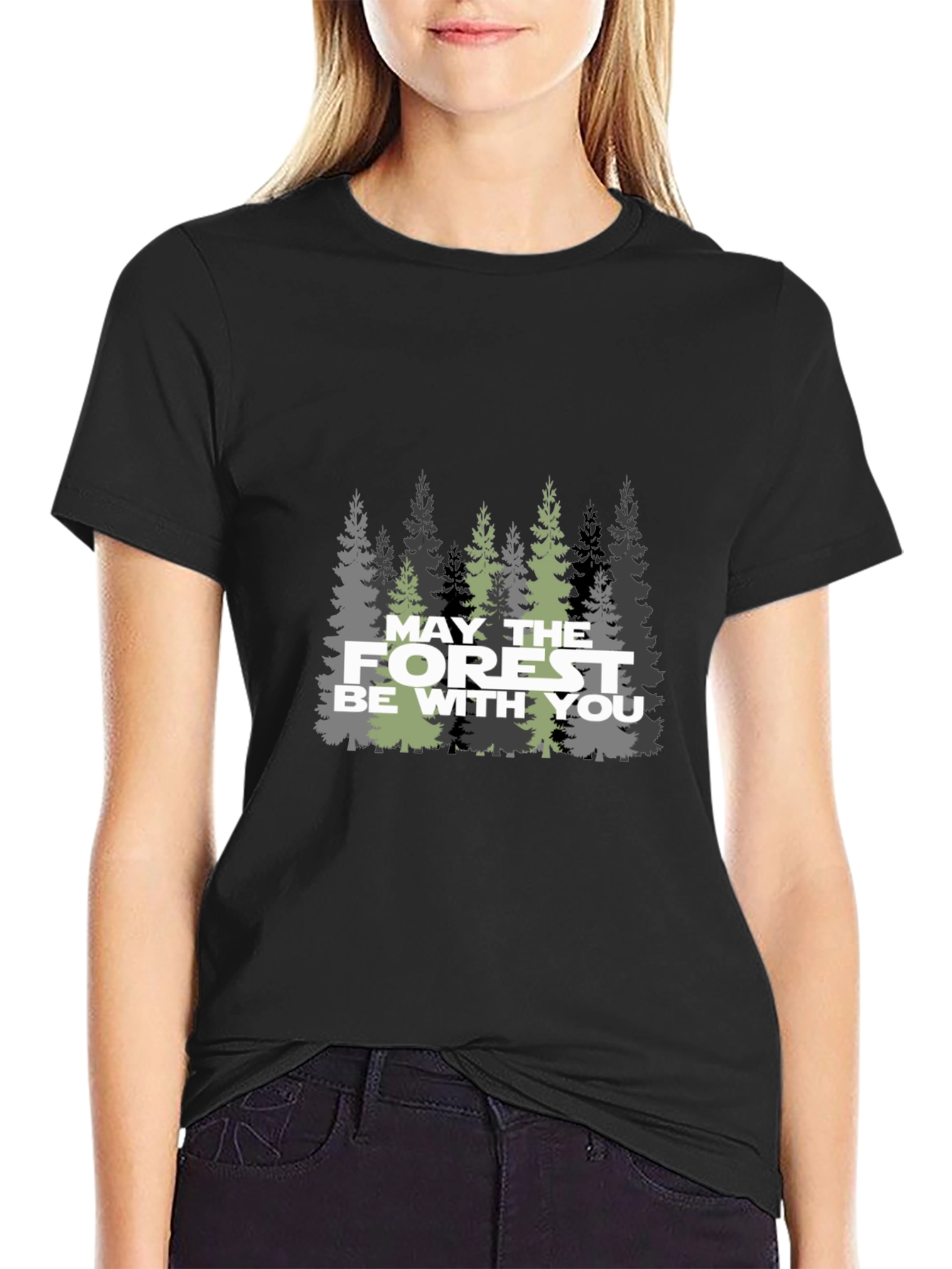 Forest Graphic T-Shirt - May The Forest Be With You