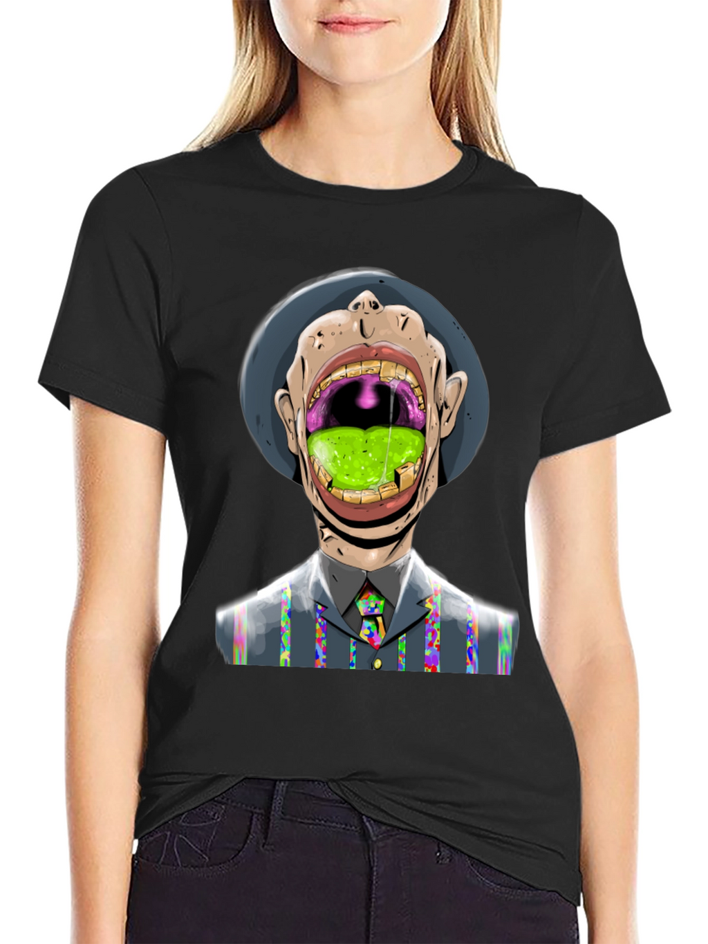 Grotesque Art T-Shirt - Unique & Eye-Catching