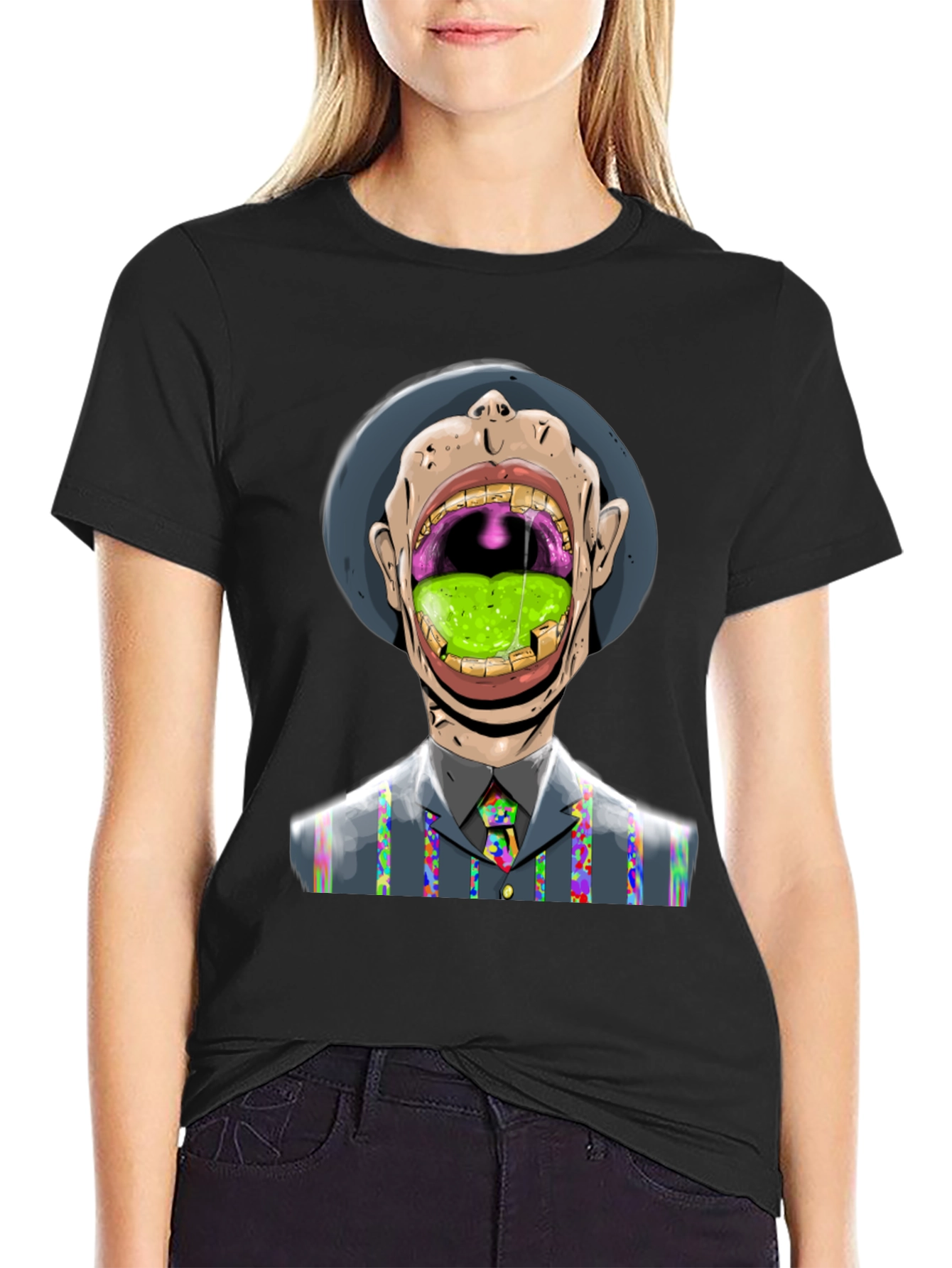 Grotesque Art T-Shirt - Unique & Eye-Catching