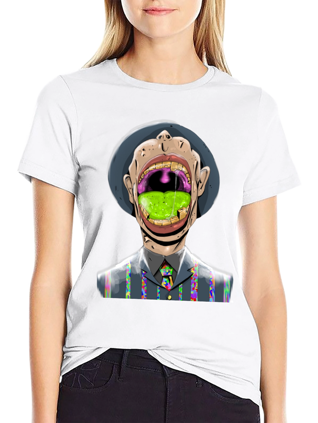 Grotesque Art T-Shirt - Unique & Eye-Catching