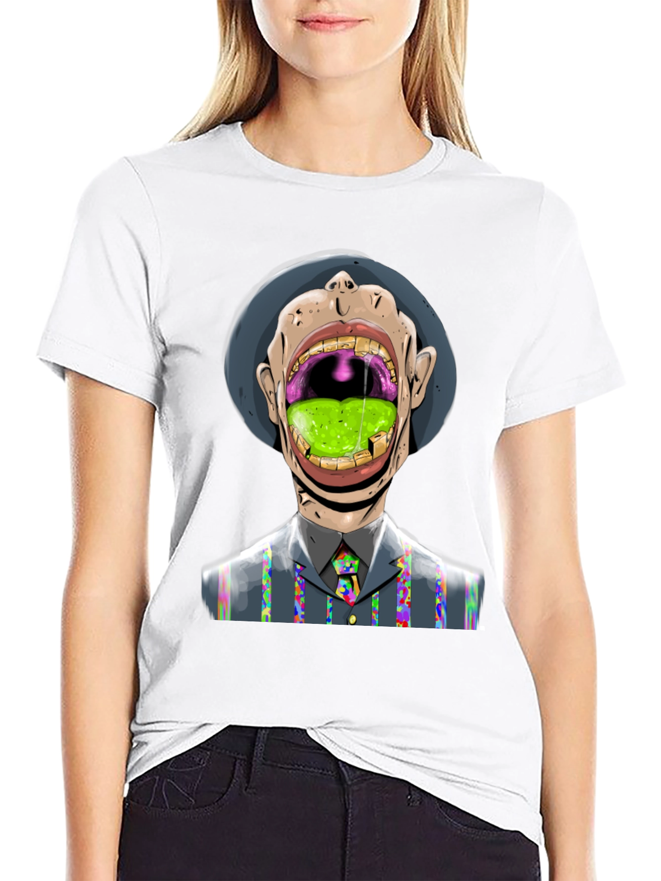 Grotesque Art T-Shirt - Unique & Eye-Catching