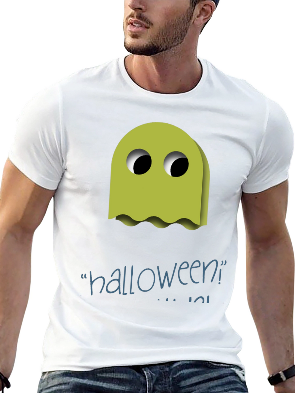 Halloween Ghost T-Shirt - Spooky Season Tee