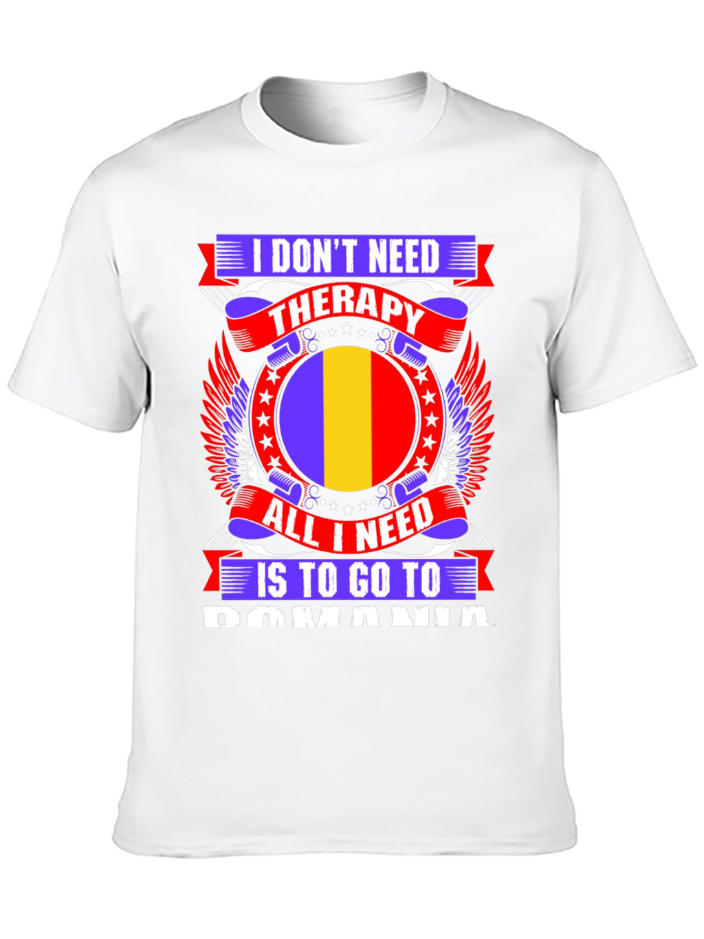 Romania Therapy Graphic Tee