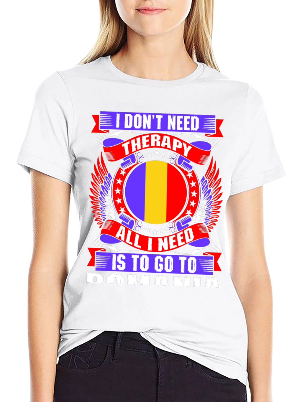 Romania Therapy Graphic Tee