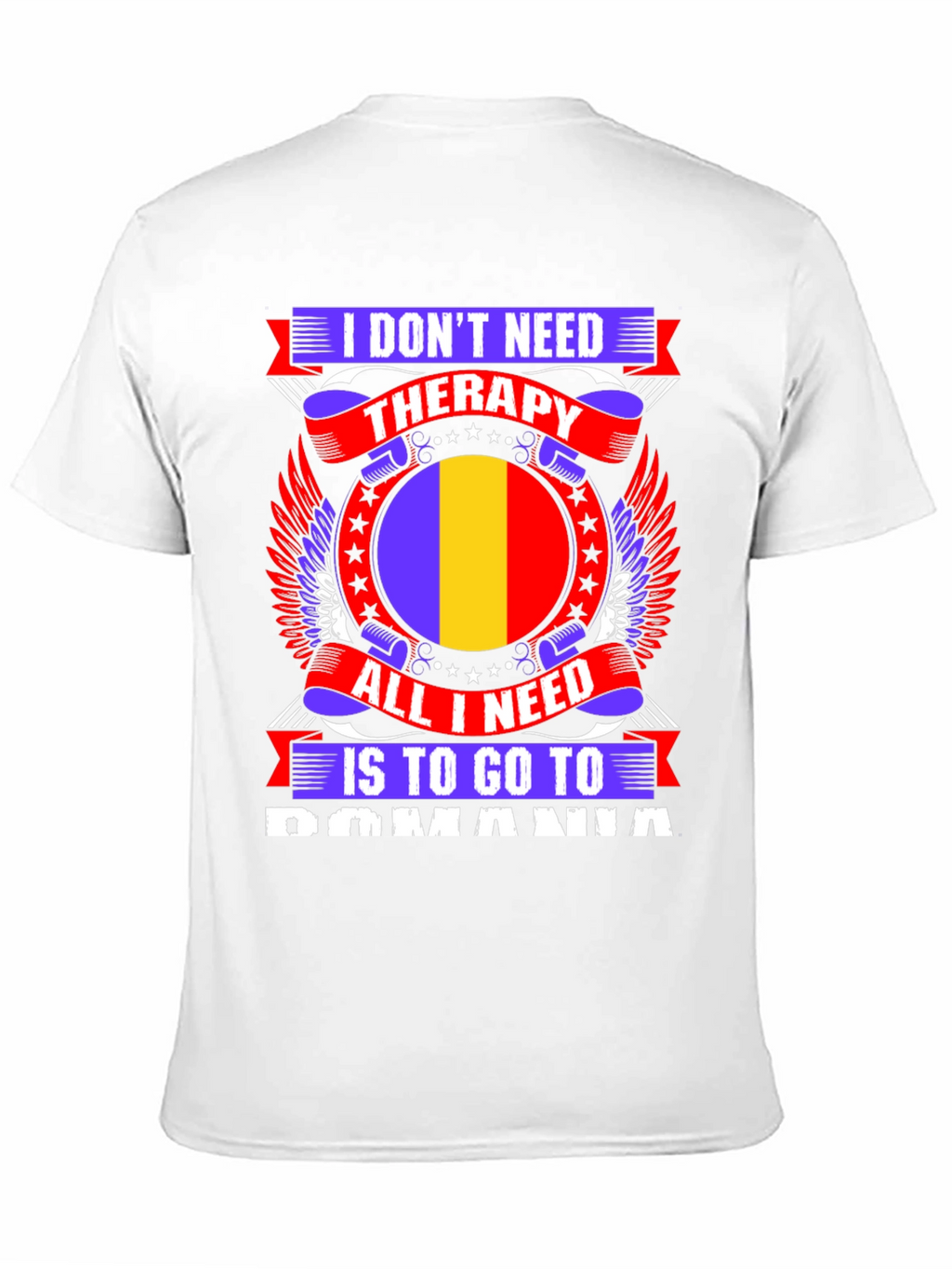 Romania Therapy Graphic Tee