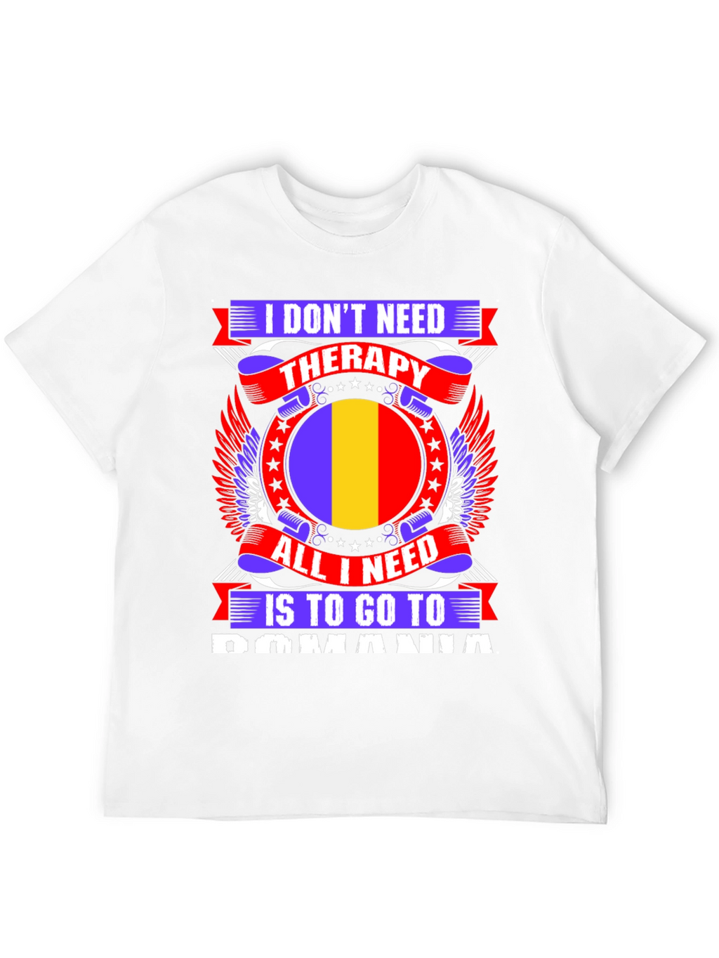 Romania Therapy Graphic Tee