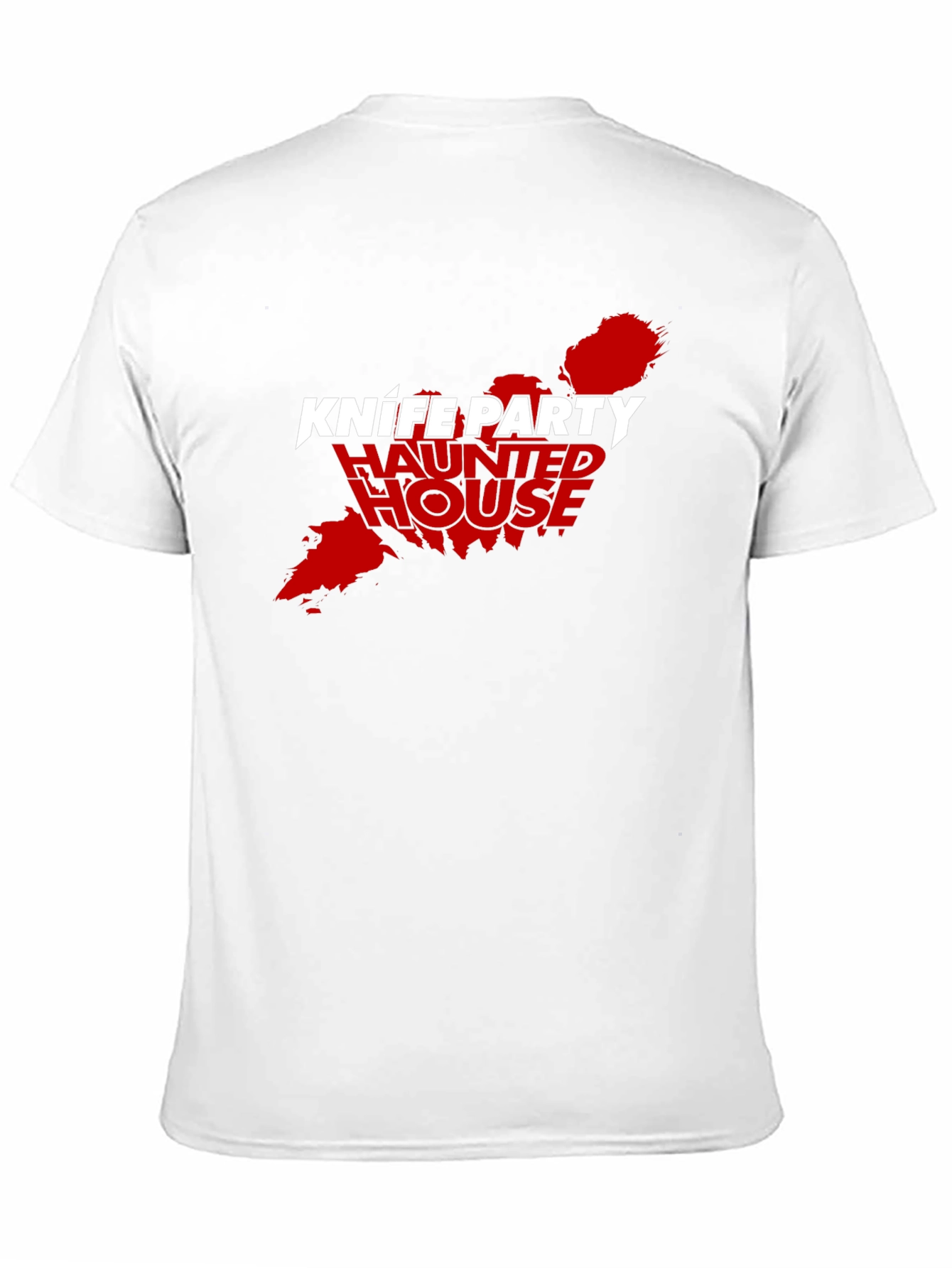 Knife Party Haunted House Black Tee