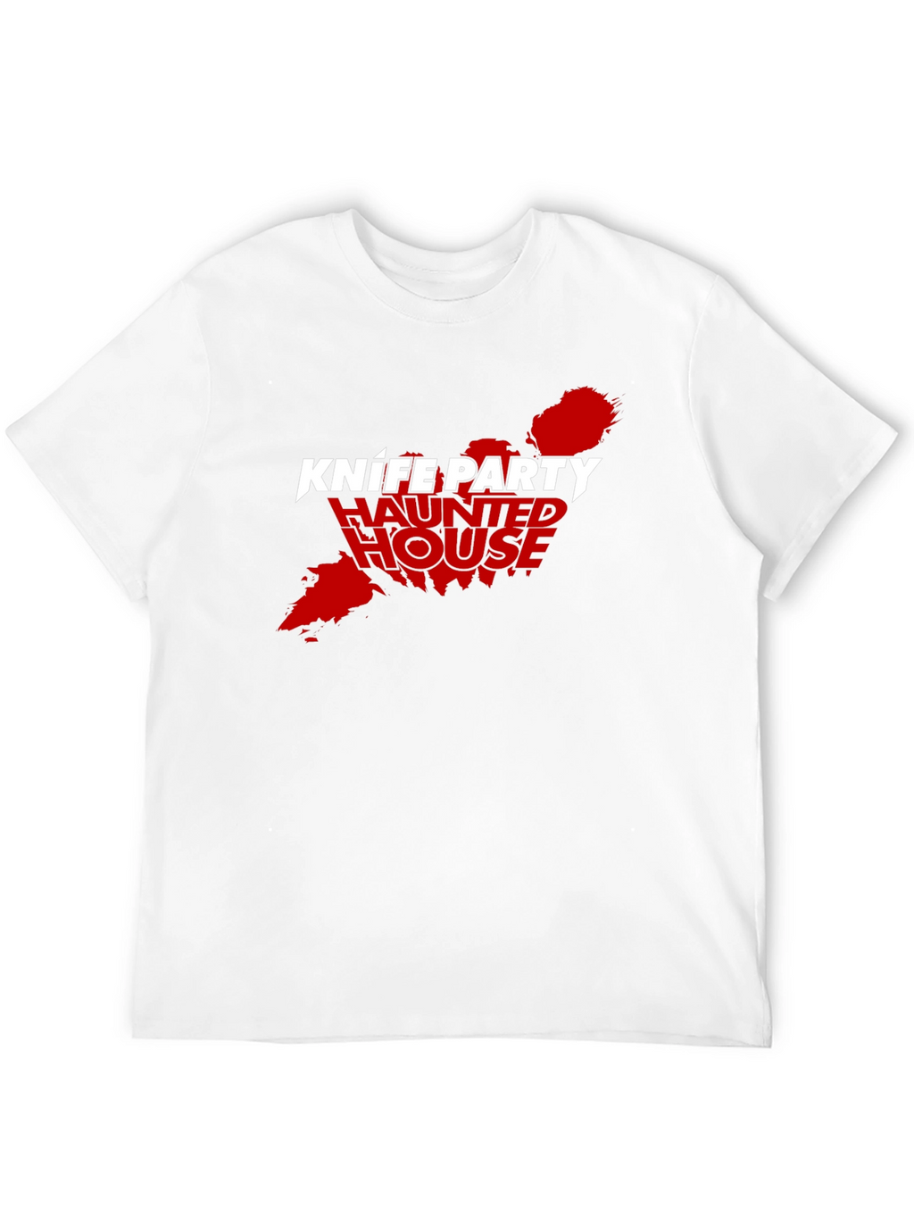 Knife Party Haunted House Black Tee