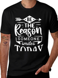 Be The Reason Someone Smiles Today Graphic Tee