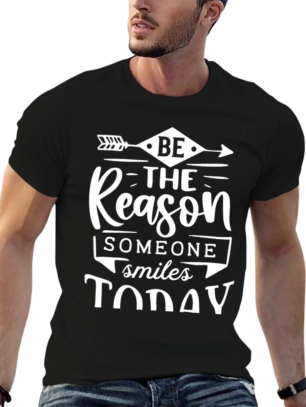 Be The Reason Someone Smiles Today Graphic Tee
