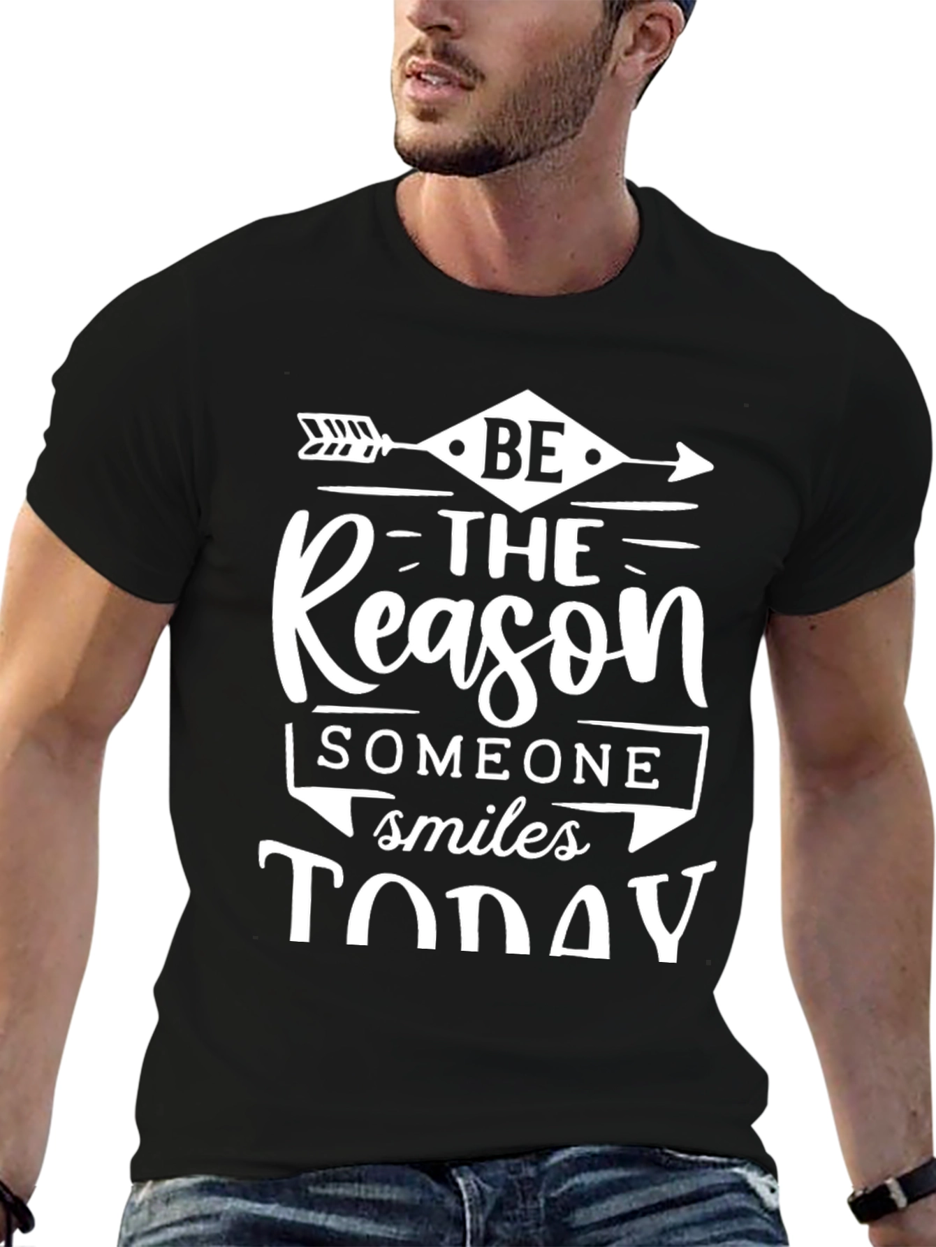 Be The Reason Someone Smiles Today Graphic Tee
