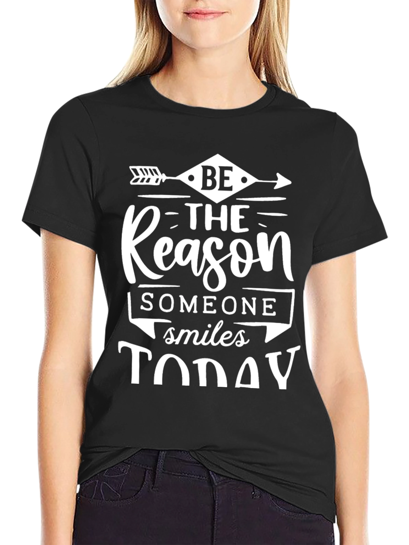 Be The Reason Someone Smiles Today Graphic Tee