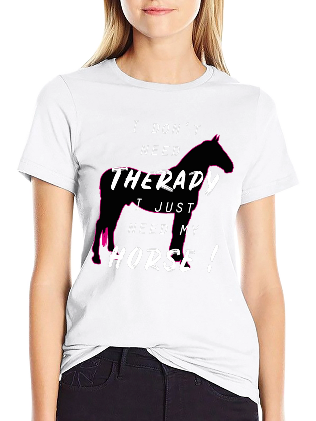 Funny Horse Lover T-Shirt - Therapy Alternative