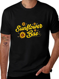 Sunflower Bae Graphic Tee - Black T-Shirt