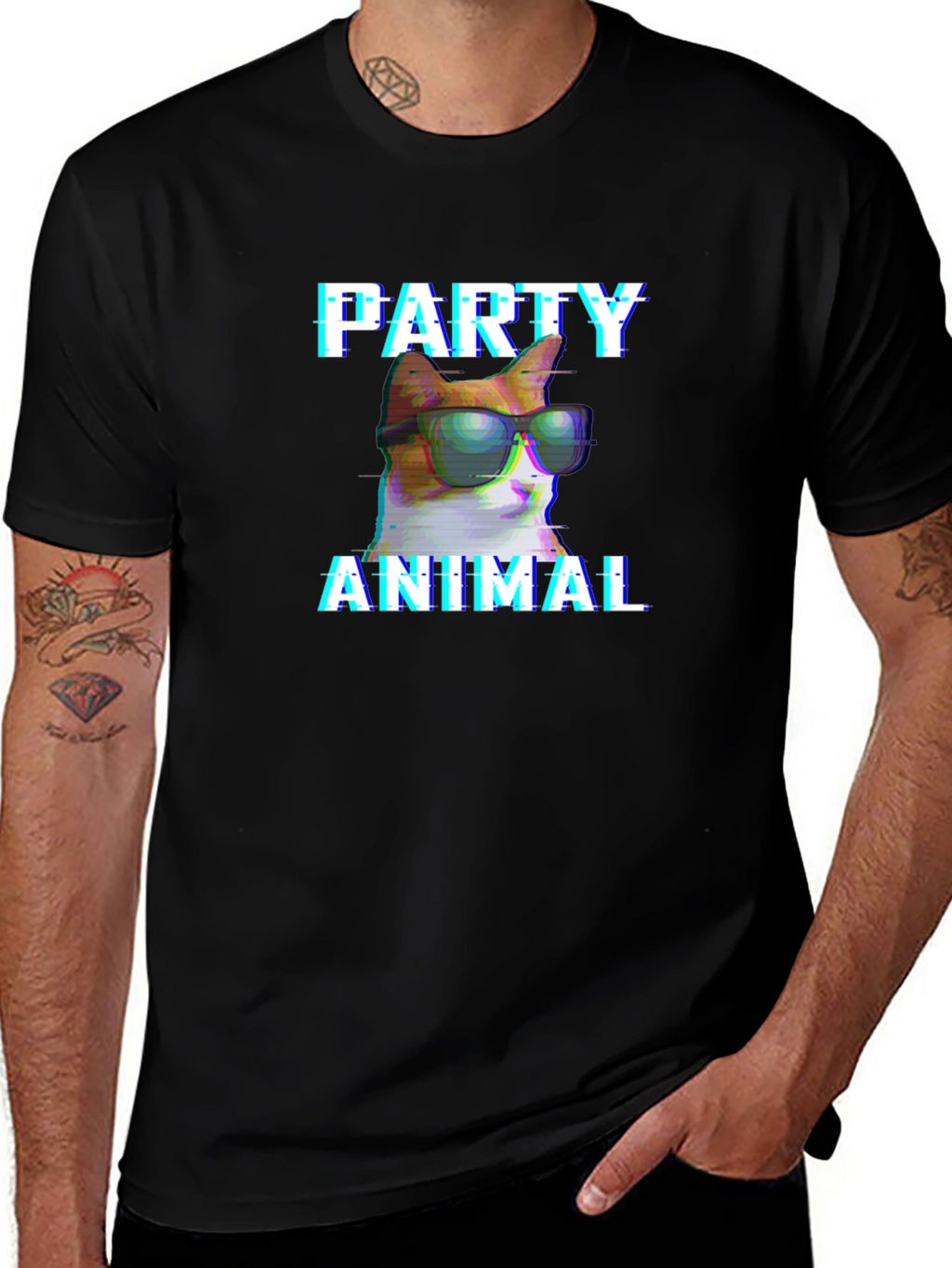 Party Animal Cat T-Shirt