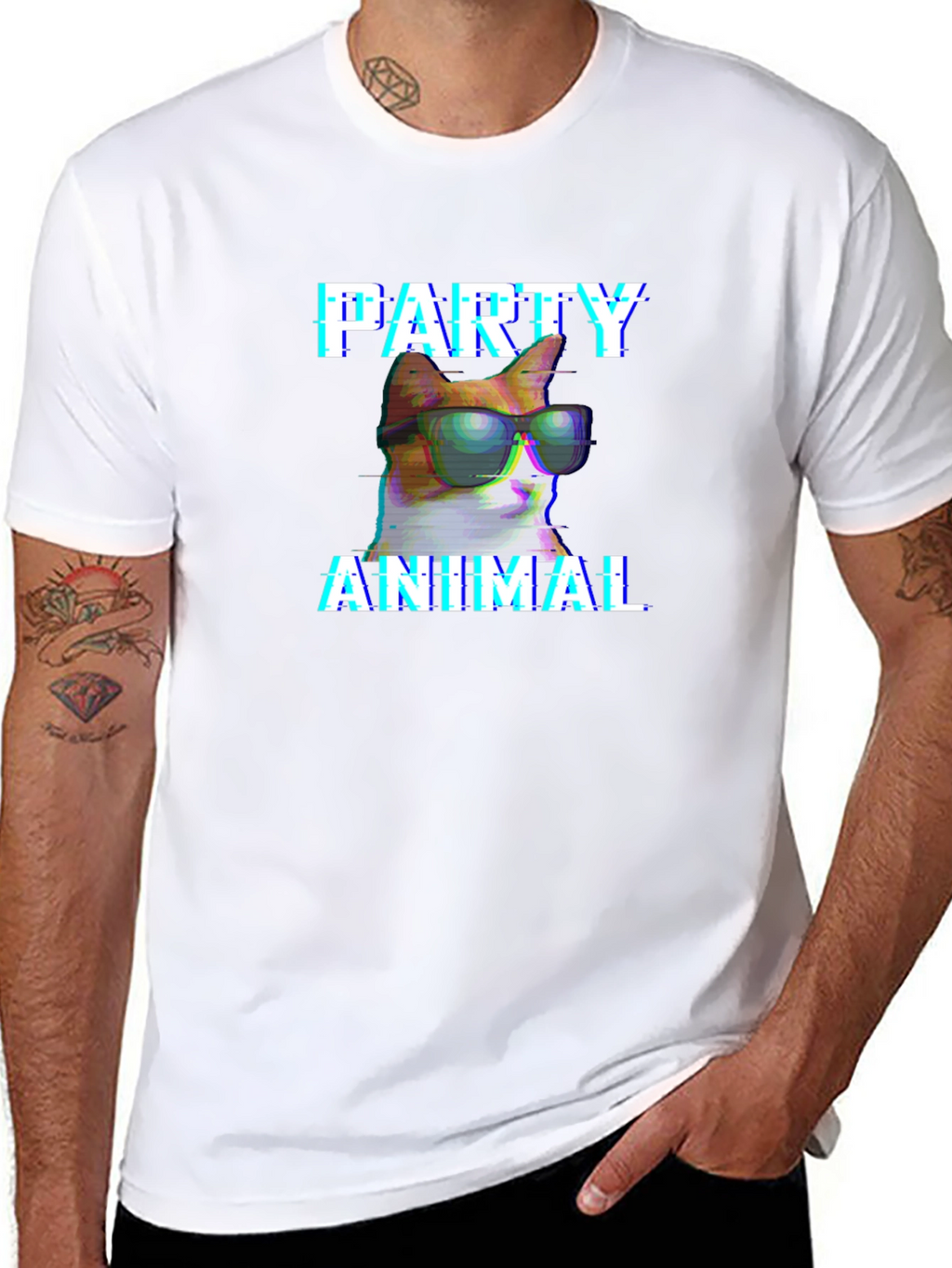 Party Animal Cat T-Shirt