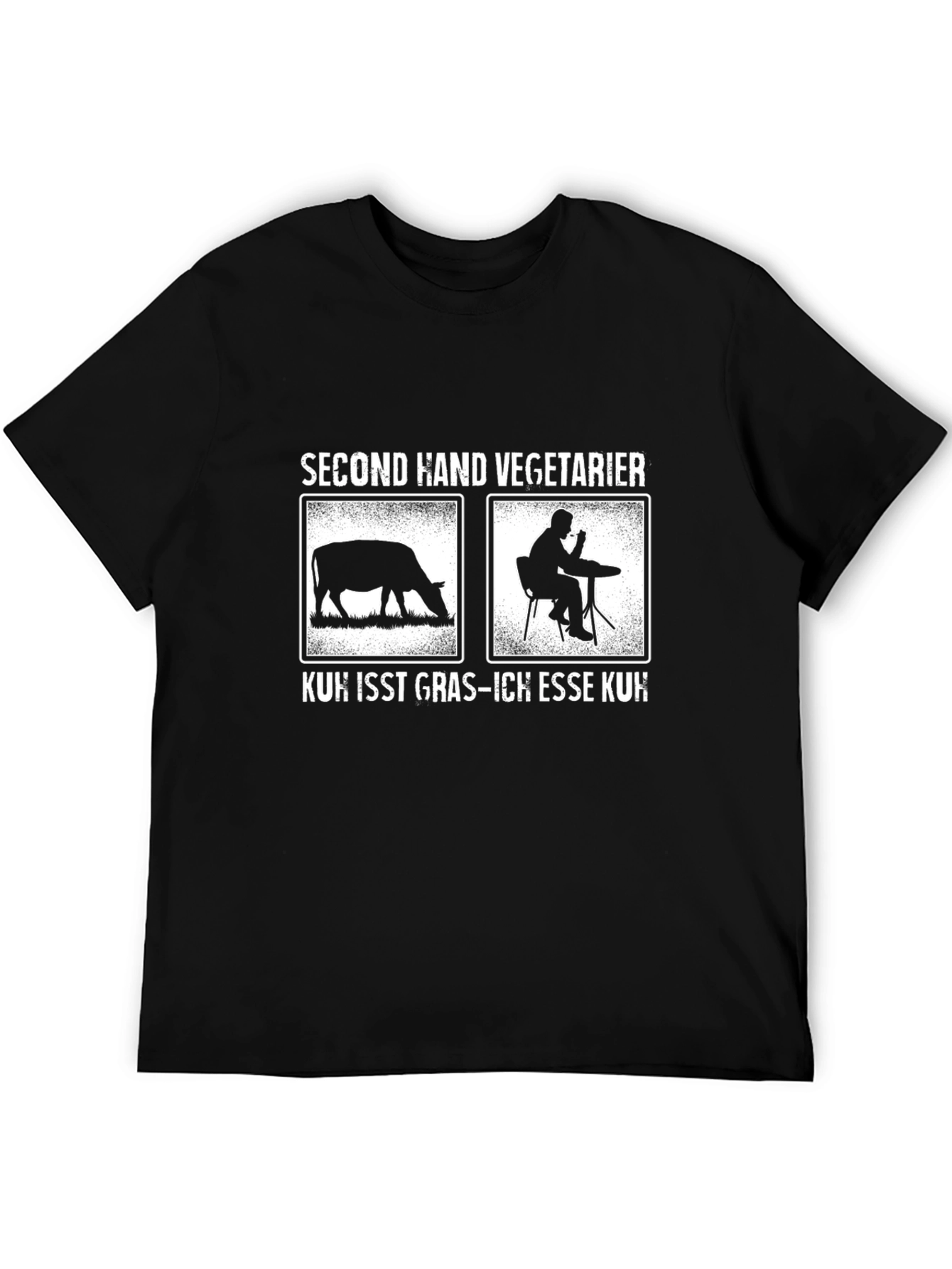 Second Hand Vegetarian Humor T-Shirt