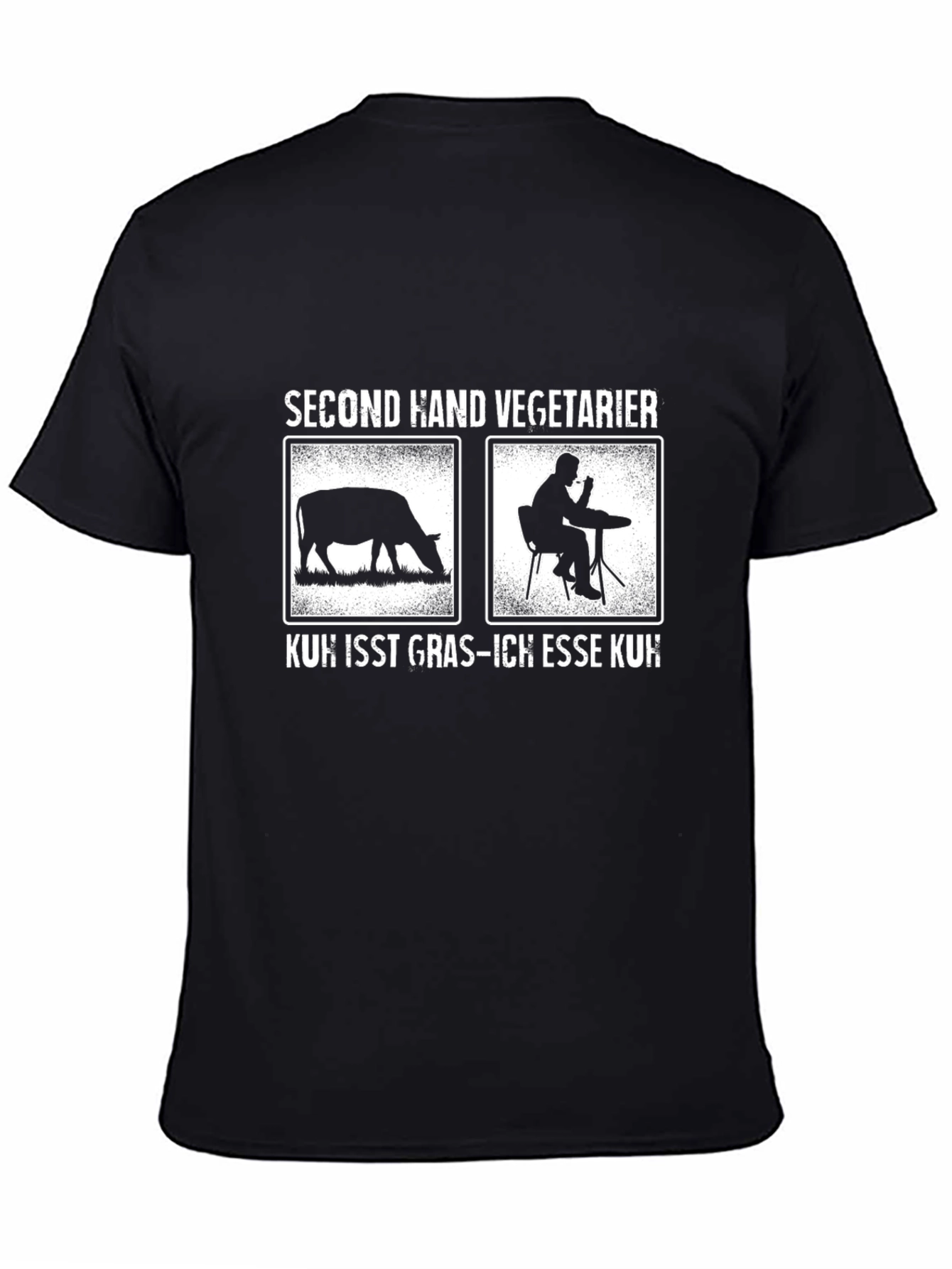 Second Hand Vegetarian Humor T-Shirt