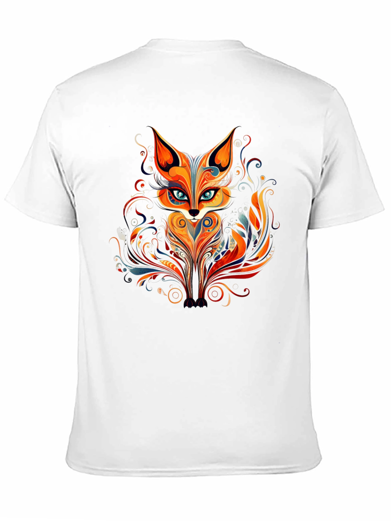 Fox Art Graphic T-Shirt