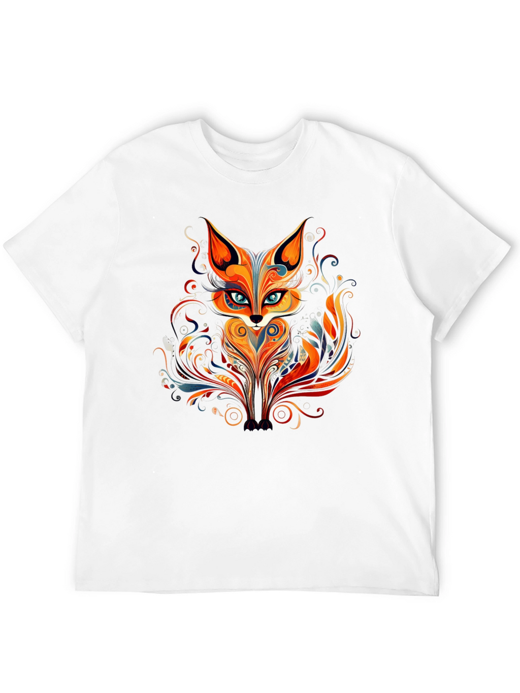 Fox Art Graphic T-Shirt