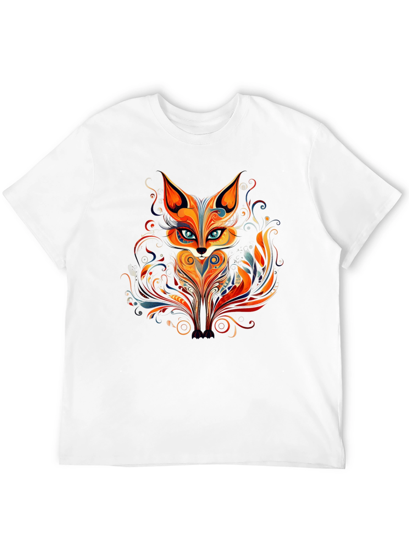 Fox Art Graphic T-Shirt