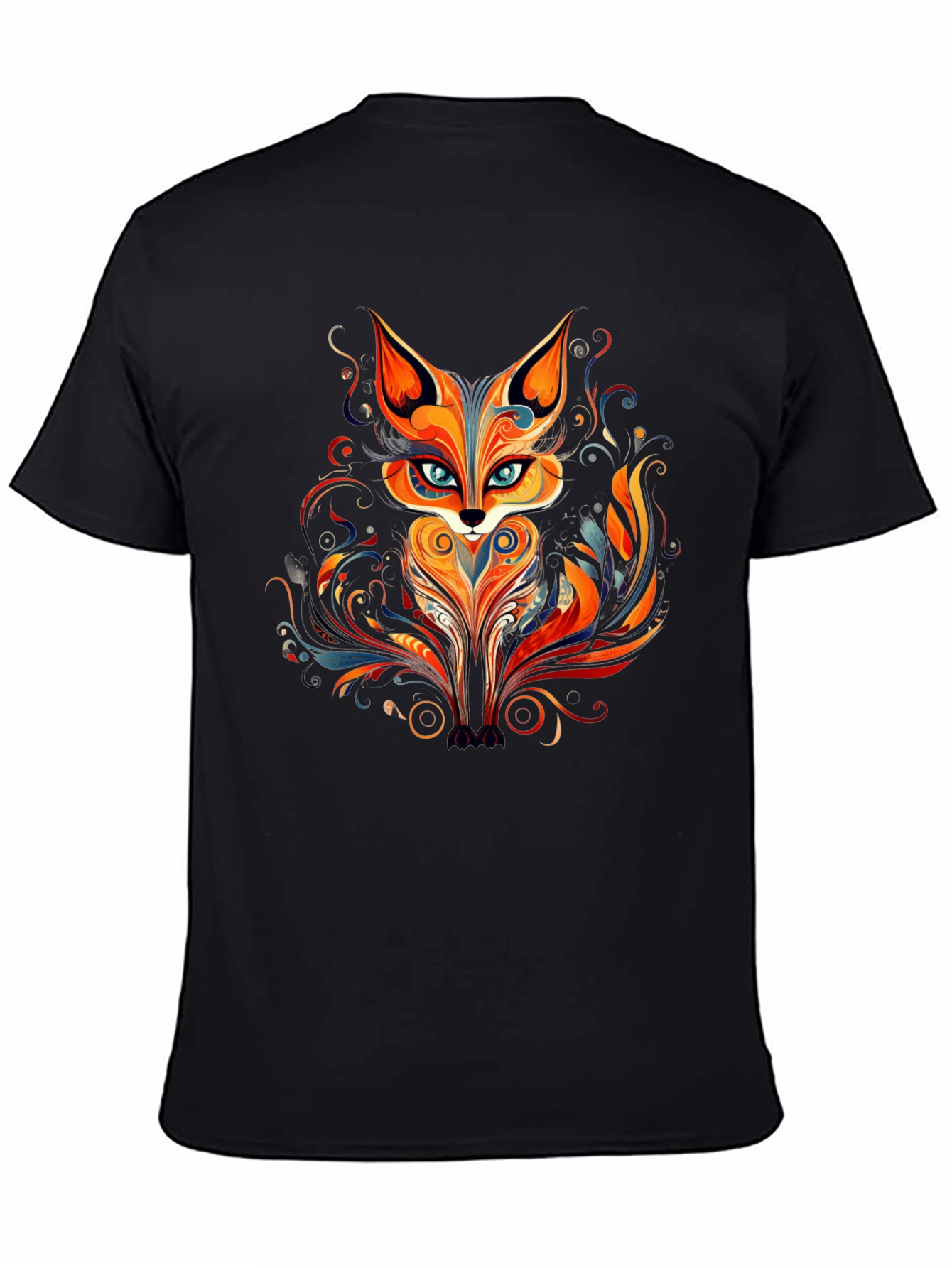 Fox Art Graphic T-Shirt