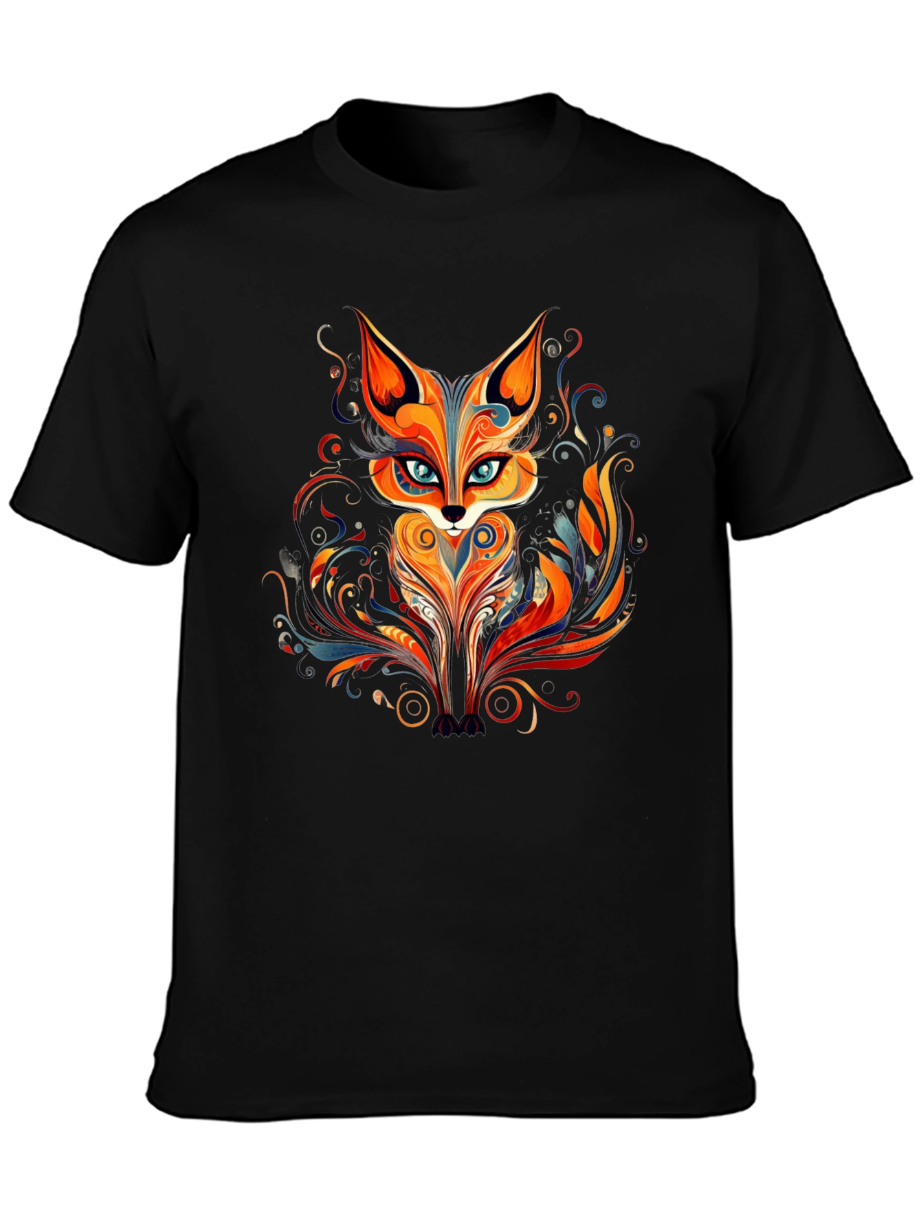 Fox Art Graphic T-Shirt
