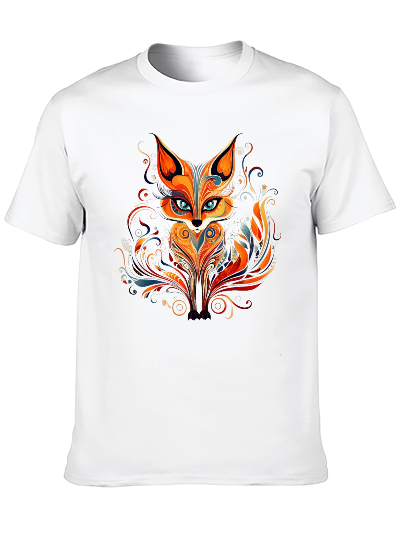 Fox Art Graphic T-Shirt